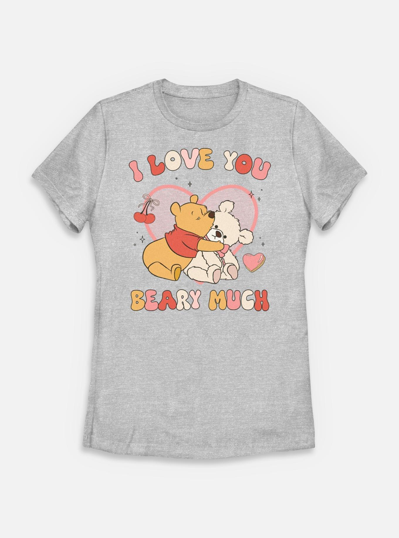 Disney Winnie The Pooh Love You Beary Much Womens T-Shirt, , hi-res