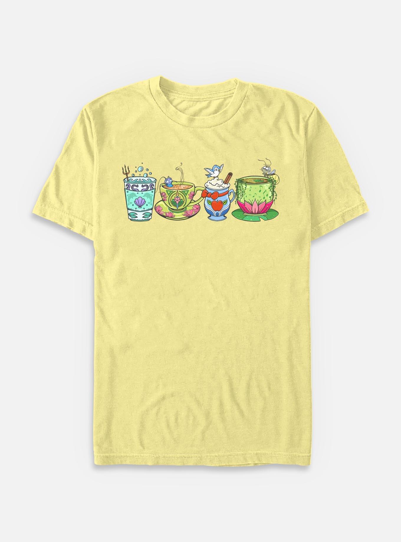 Disney Princesses Mug Line T-Shirt, , hi-res