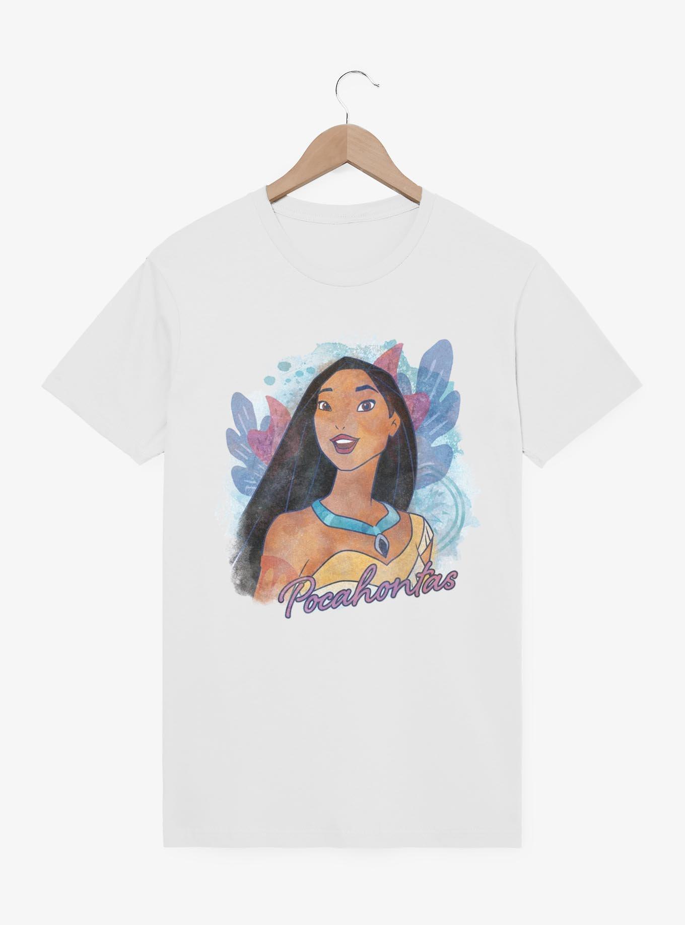 Disney Princesses Watercolor Pocahontas T-Shirt, , hi-res