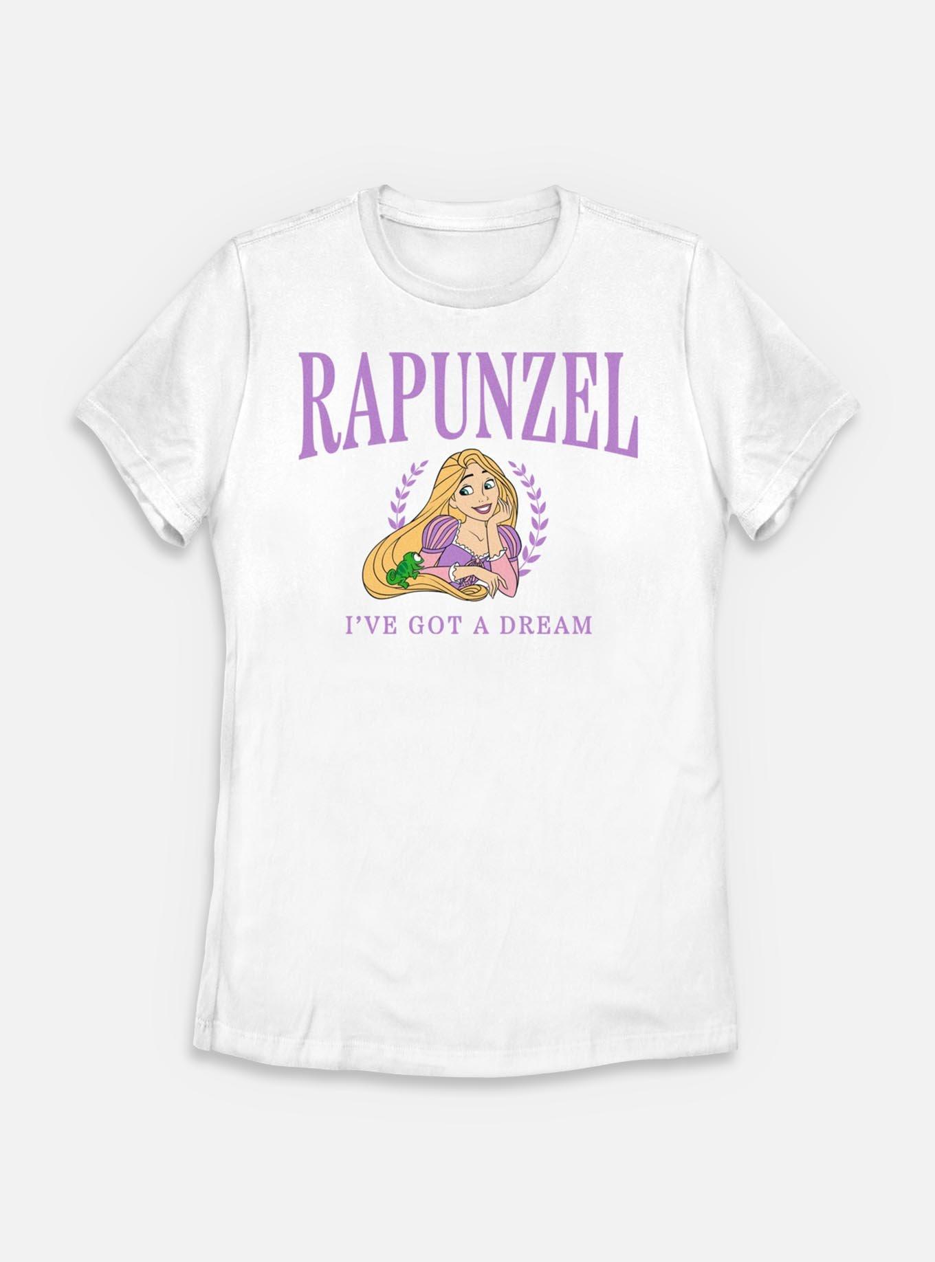 Disney Princesses Rapunzel Collegiate Womens T-Shirt, , hi-res