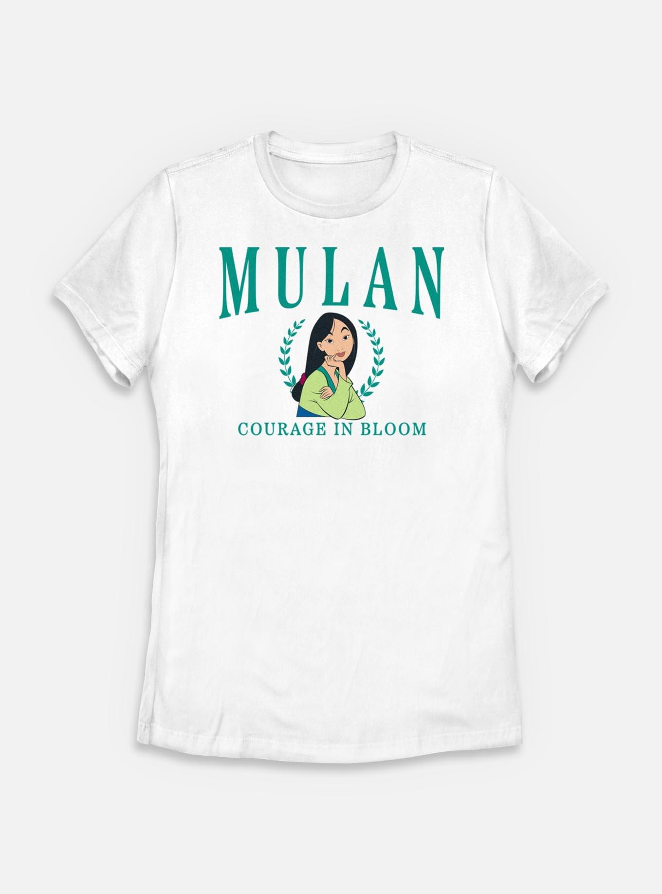 Disney Princesses Mulan Collegiate Womens T-Shirt, , hi-res