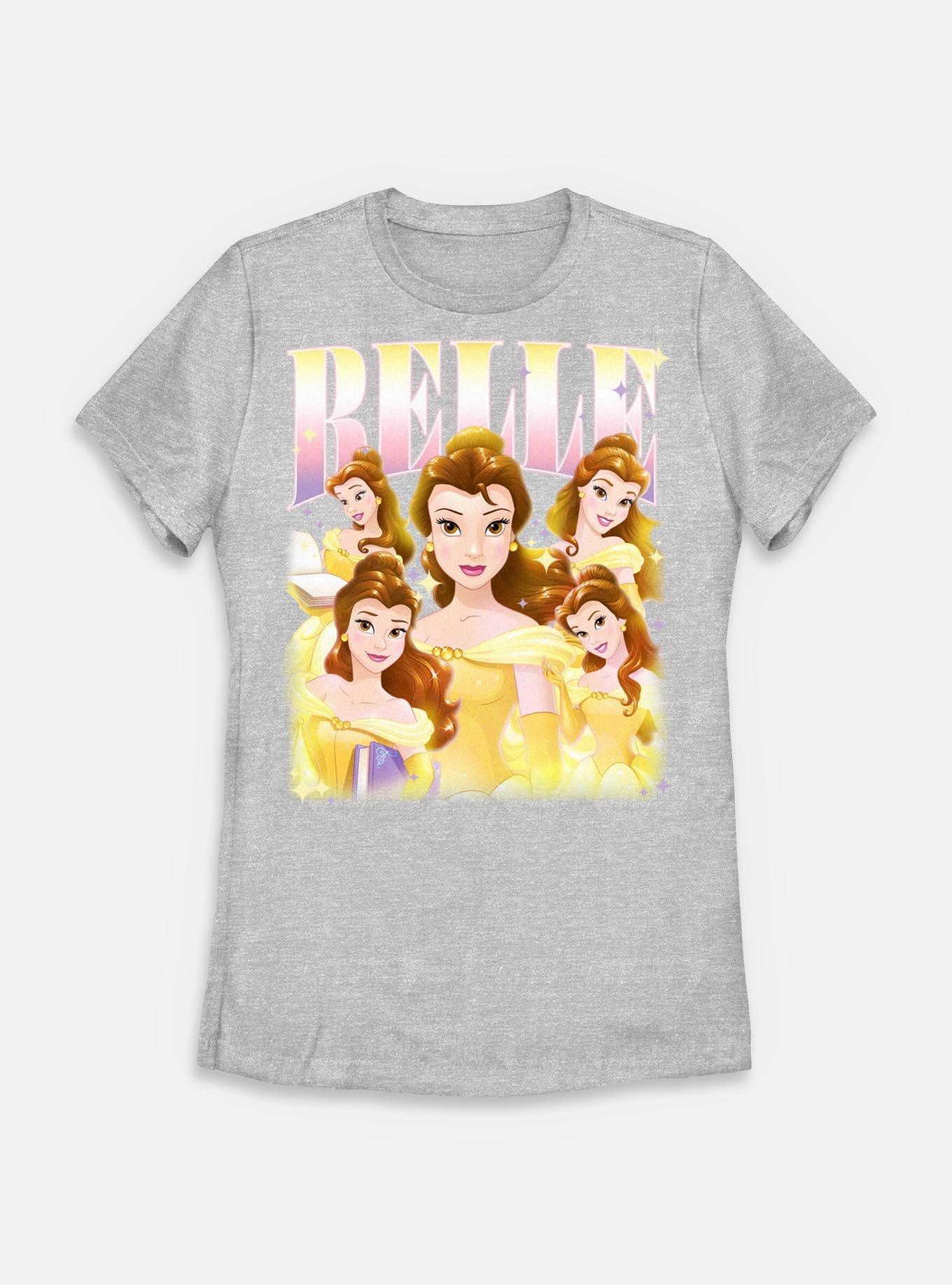 Disney Princesses Retro Belle Womens T-Shirt, , hi-res
