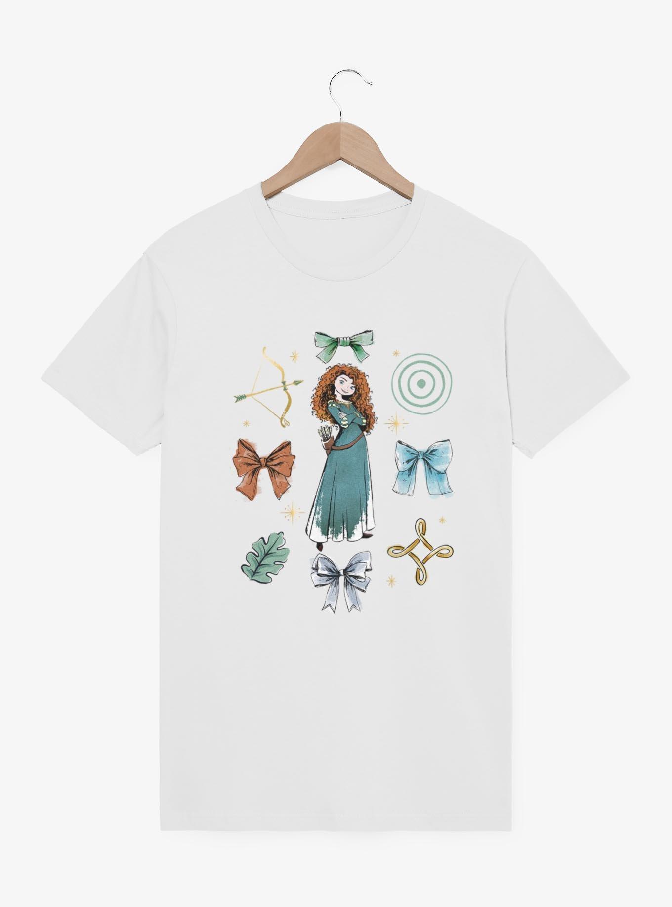 Disney Princesses Merida Bow Icons T-Shirt, , hi-res