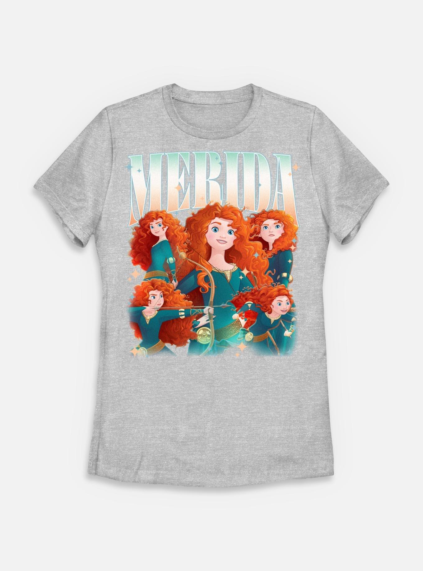 Disney Princesses Retro Merida Womens T-Shirt, , hi-res