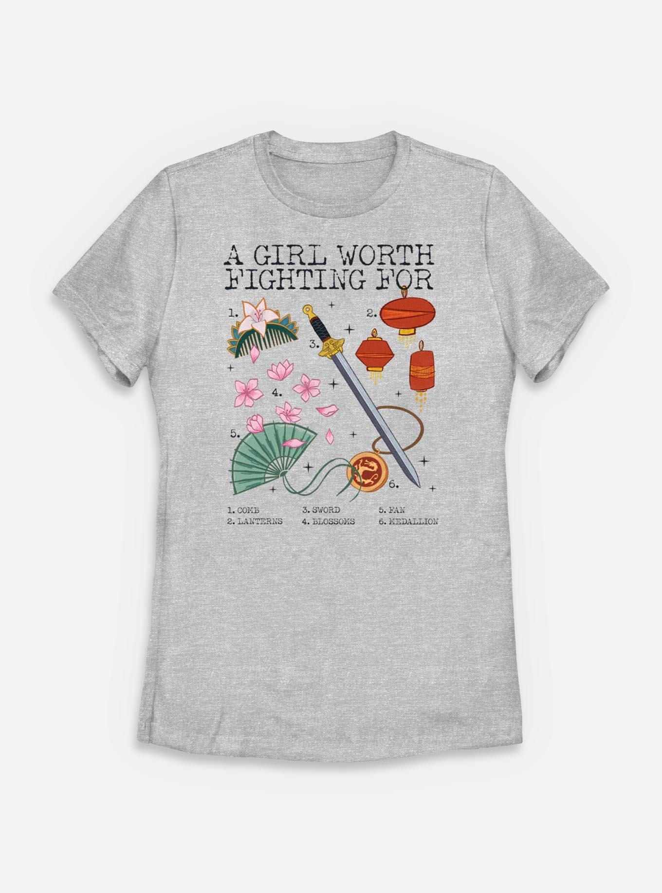 Disney Princesses Mulan Jumble Womens T-Shirt, , hi-res