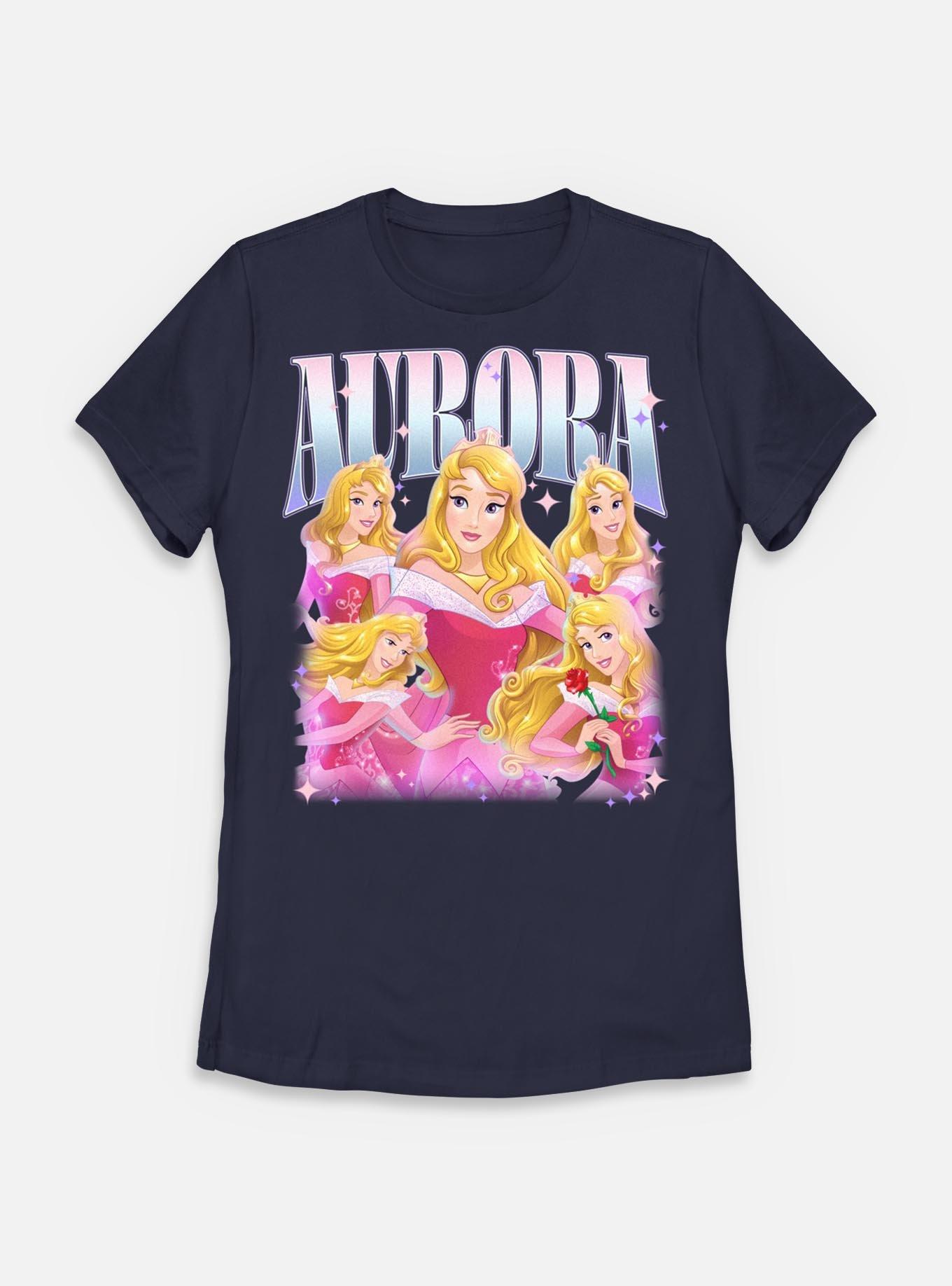 Disney Princesses Retro Aurora Womens T-Shirt, , hi-res