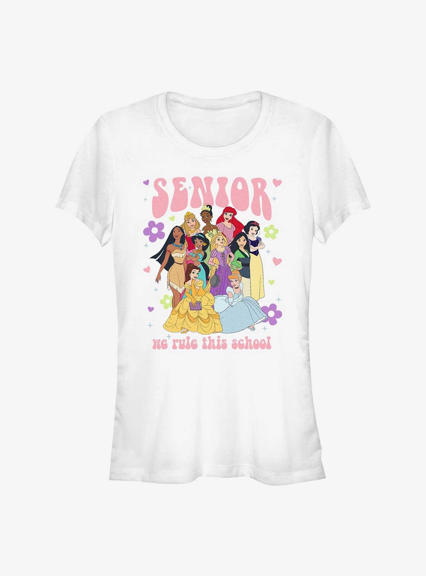 Disney Princesses Senior Squad Girls T-Shirt, WHITE, hi-res