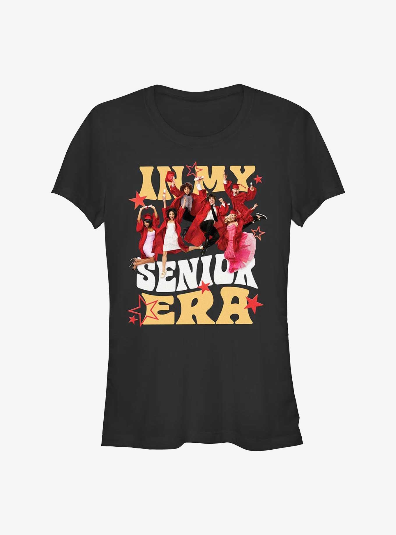 Disney High School Musical Senior Era Girls T-Shirt, BLACK, hi-res