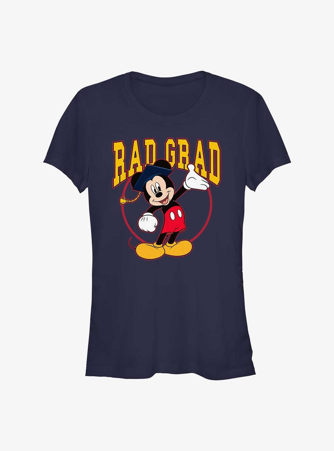 Disney Mickey Mouse Rad Grad Girls T-Shirt, NAVY, hi-res