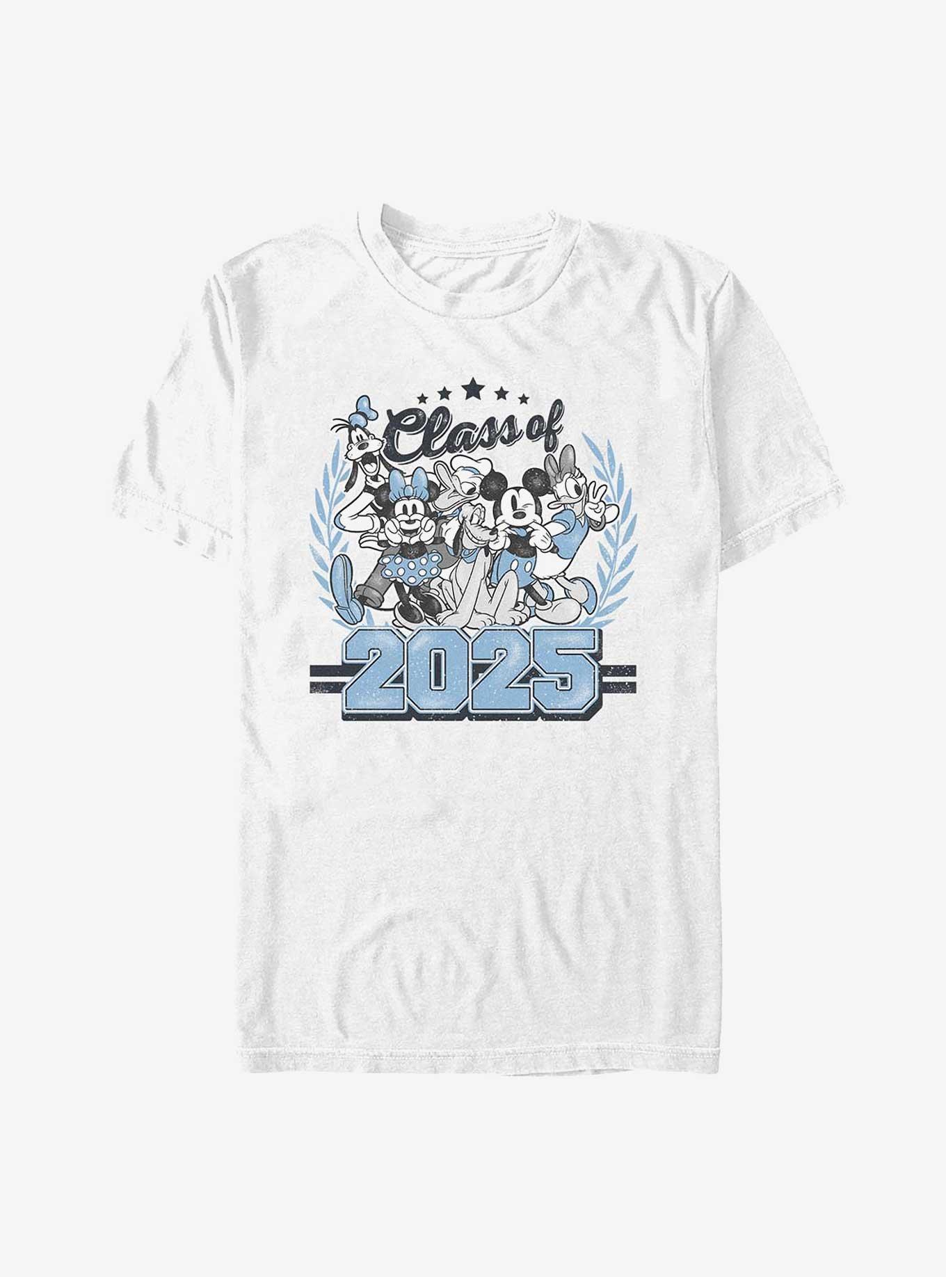 Disney Mickey Mouse Class Of 2025 T-Shirt, WHITE, hi-res