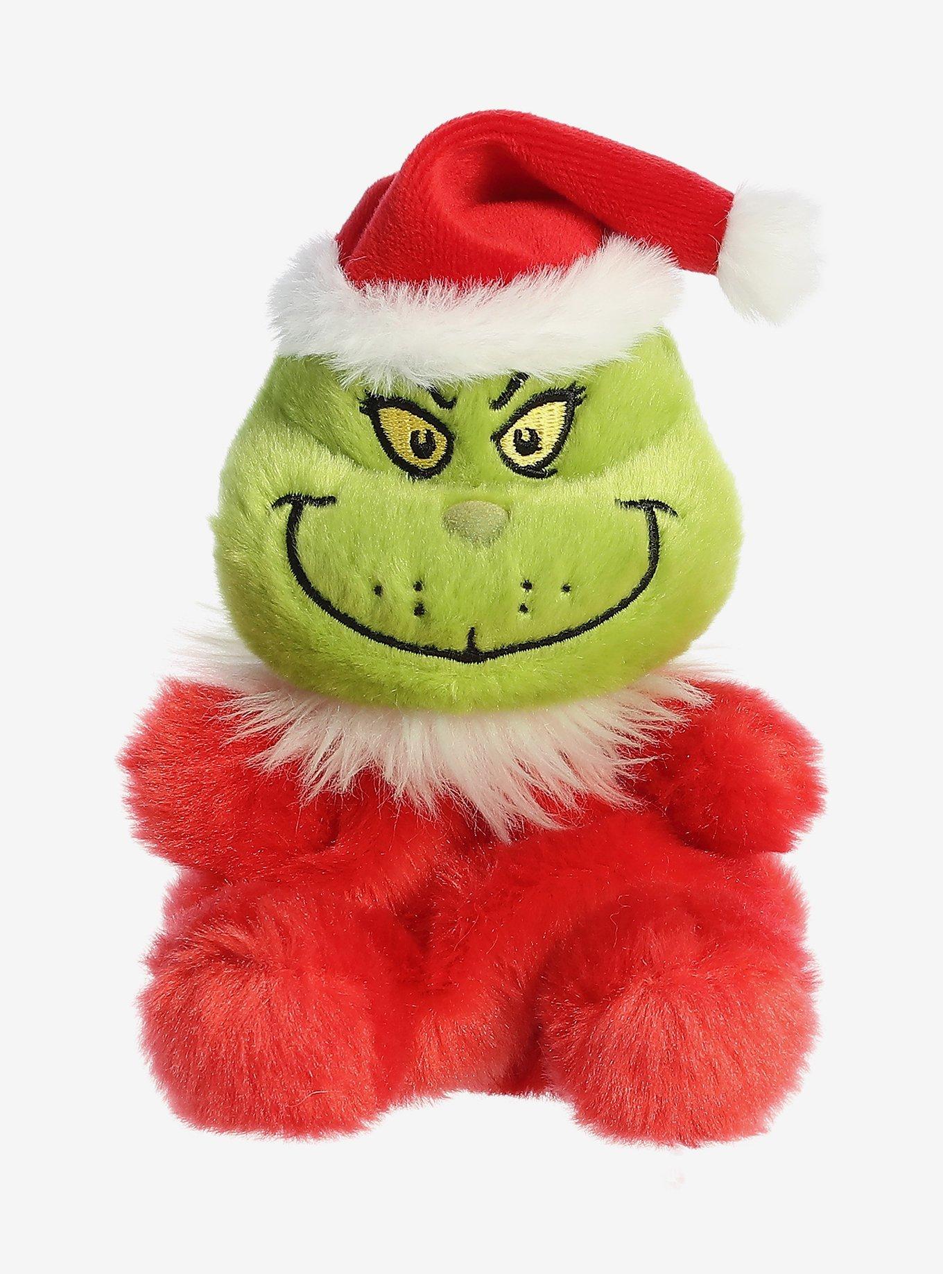 Palm Pals Dr. Seuss How The Grinch Stole Christmas Santa Grinch 5 Inch Plush, , hi-res