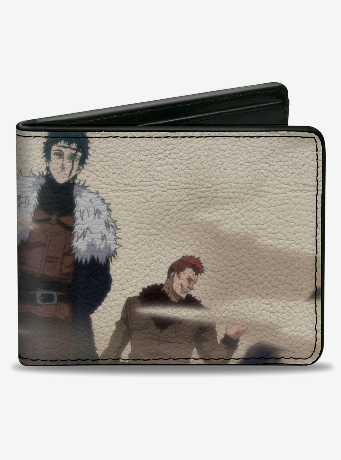 Black Clover Zenon and Dark Disciples Base Scene Bifold Wallet, , hi-res