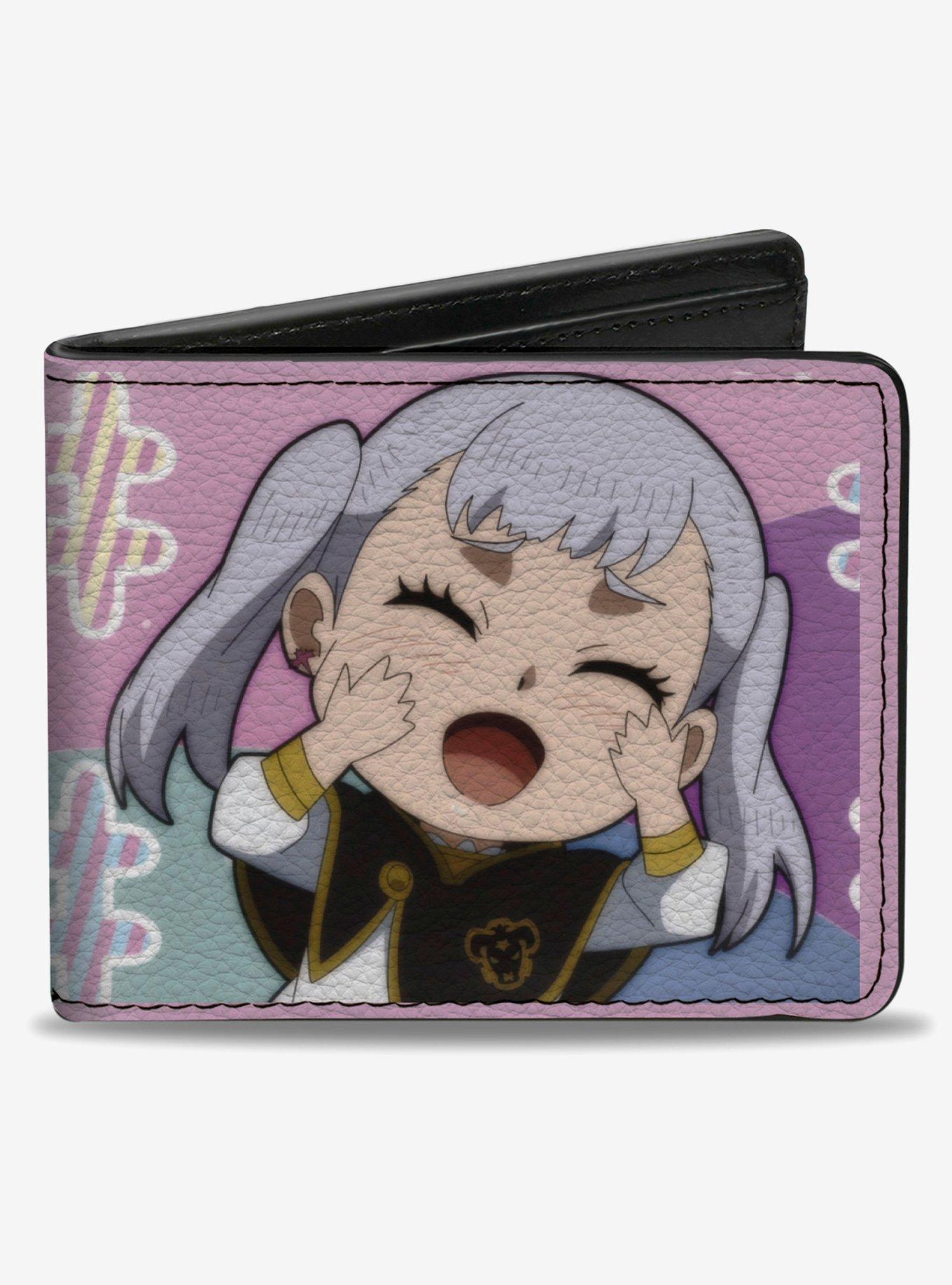 Black Clover Chibi Noelle Hash Tag Pose Bifold Wallet, , hi-res