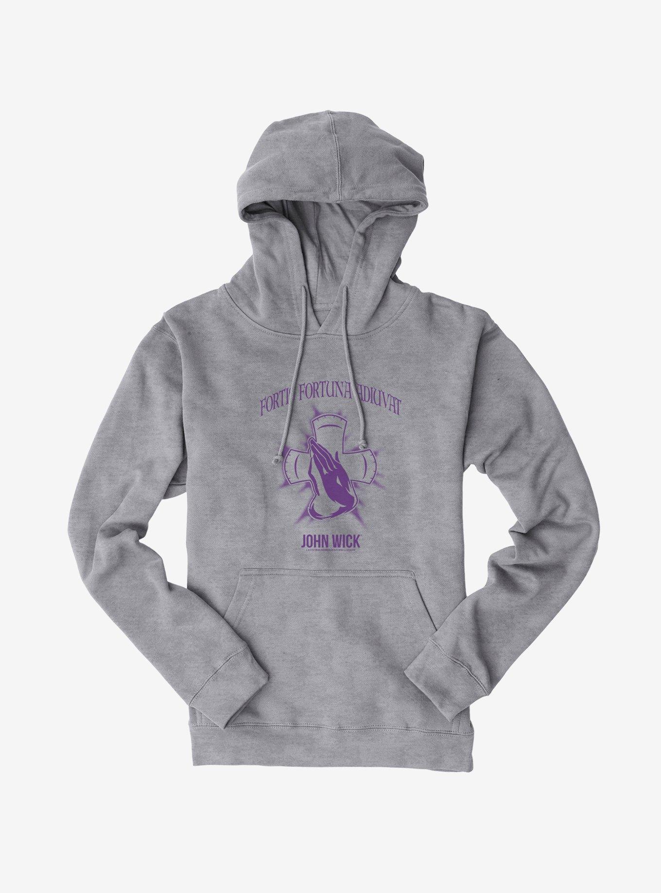 John Wick Fortis Fortuna Adiuvat Hoodie, , hi-res