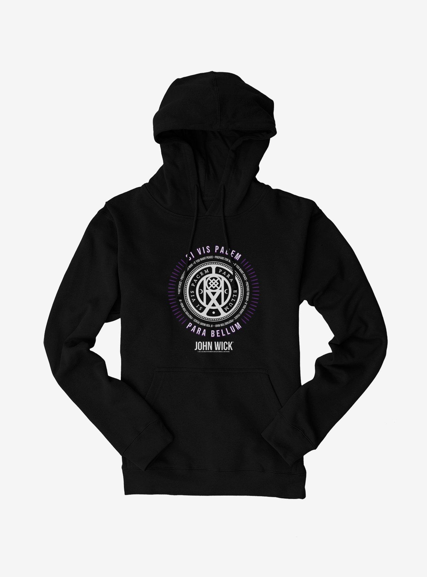 John Wick Si Vis Pacem Para Bellum Hoodie, , hi-res