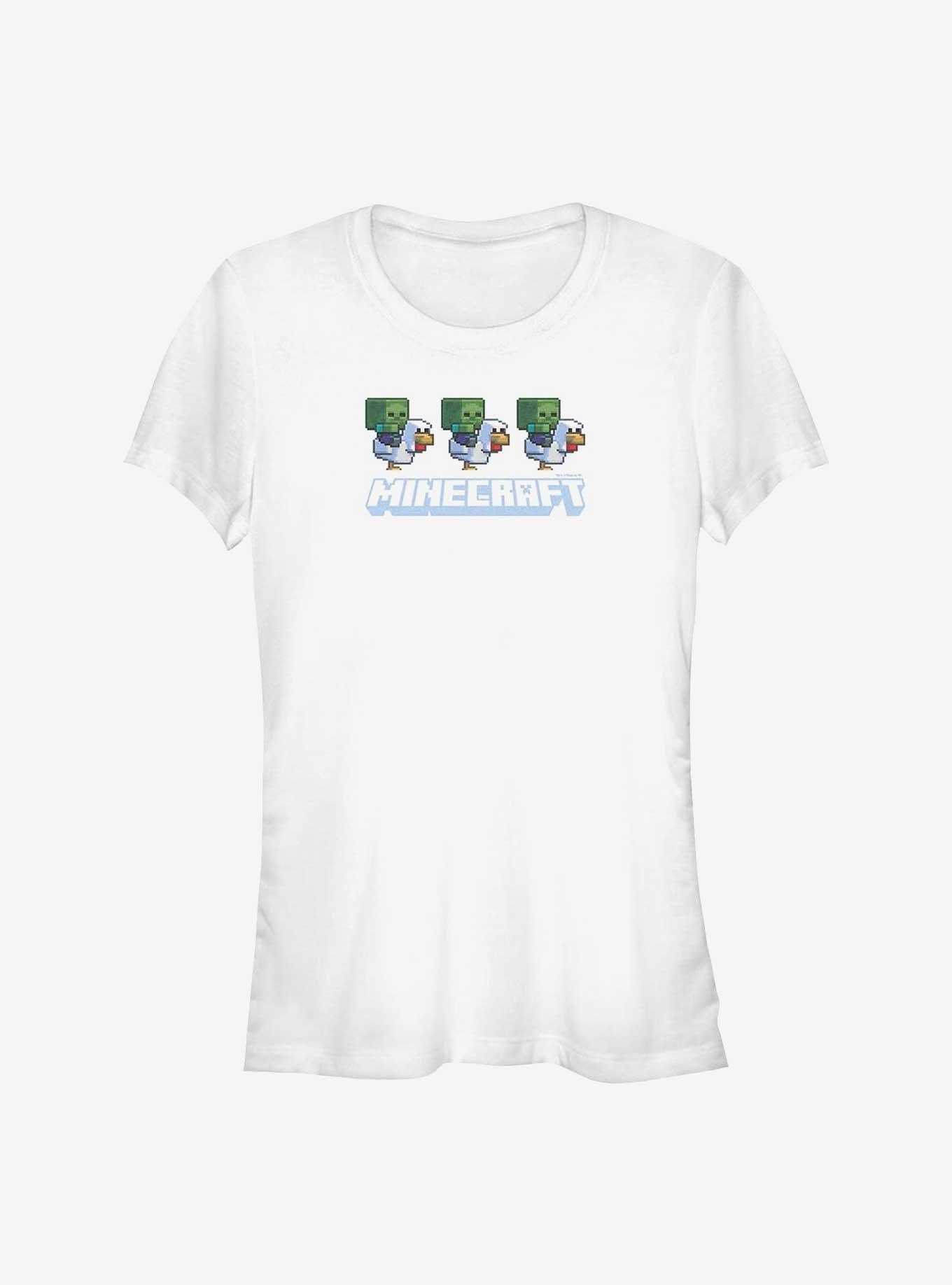Minecraft Pix Chx Girls T-Shirt