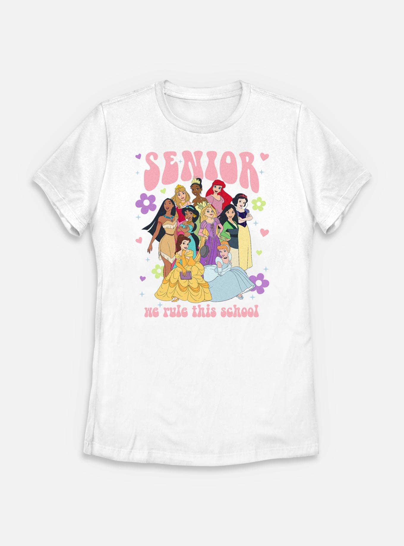 Disney Princesses Senior Squad We Rule This School Womens T-Shirt, , hi-res