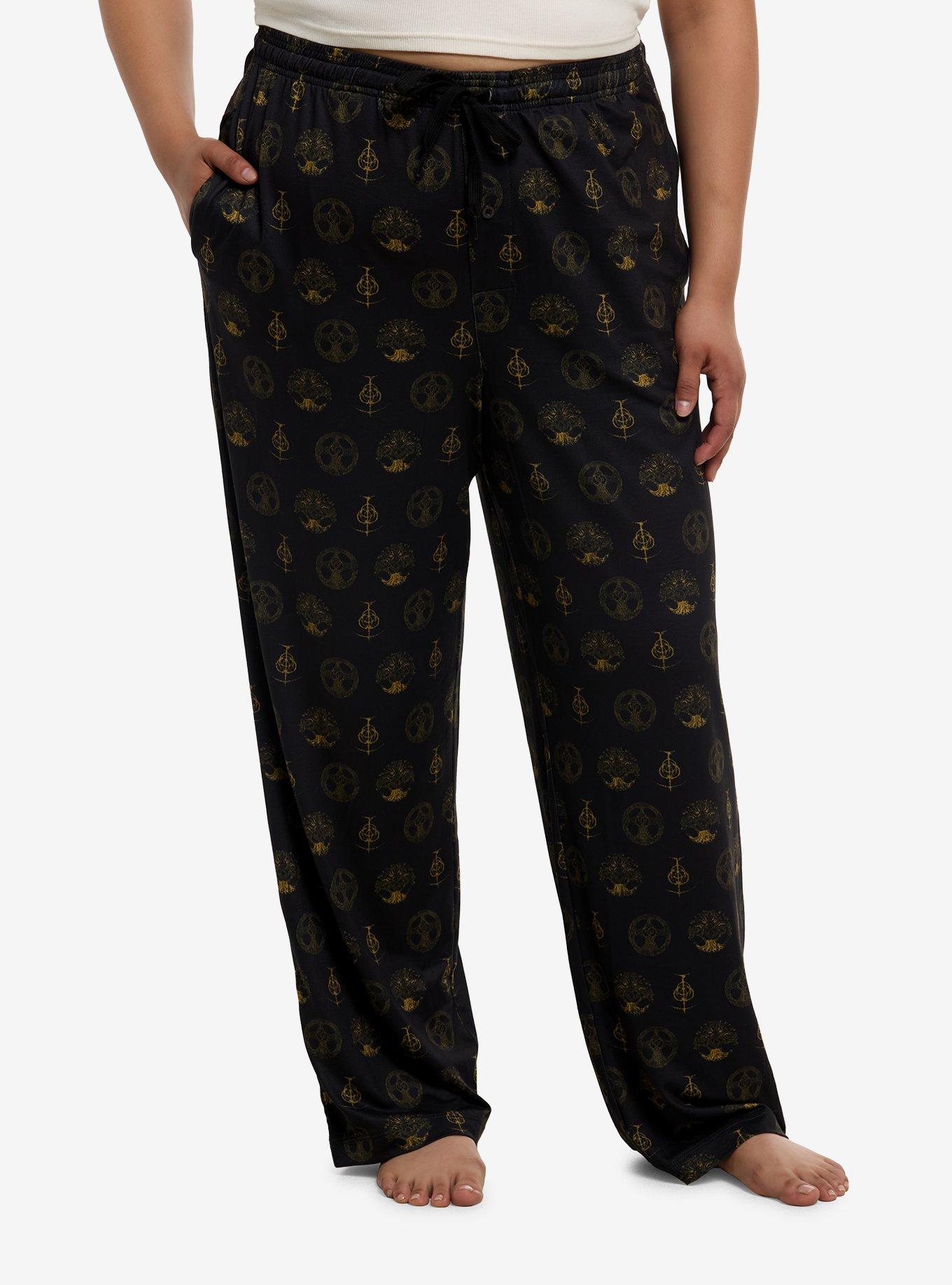 Elden Ring Allover Print Pajama Pants Plus Size, , hi-res
