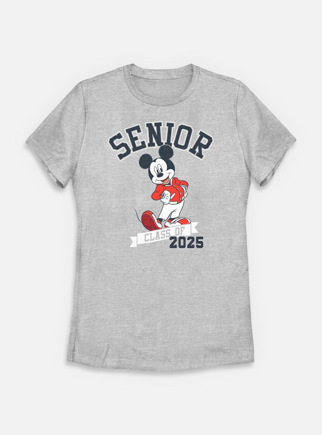 Disney Mickey Mouse Senior Class Of 2025 Mickey Womens T-Shirt, , hi-res