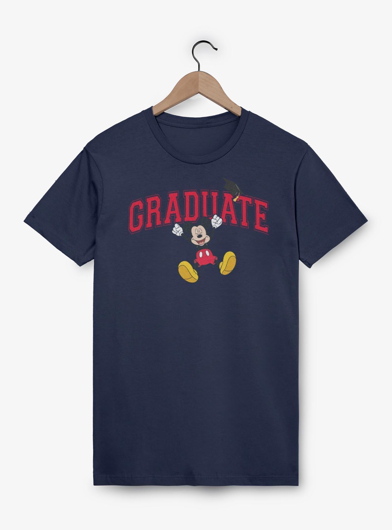 Disney Mickey Mouse Mickey Graduate T-Shirt, NAVY, hi-res