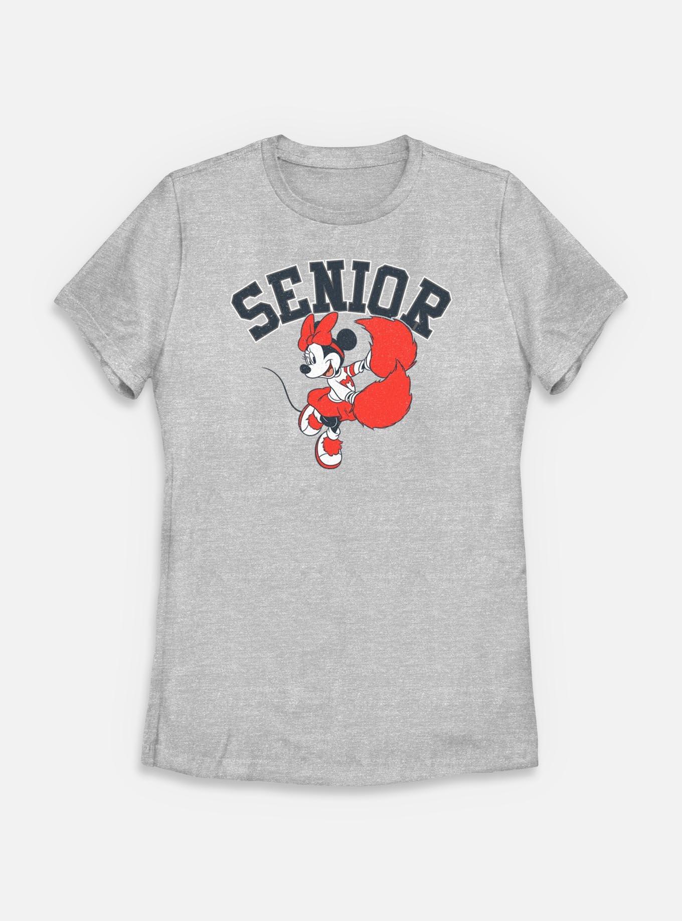 Disney Minnie Mouse Senior Class Of 2025 Minnie Womens T-Shirt, ATH HTR, hi-res