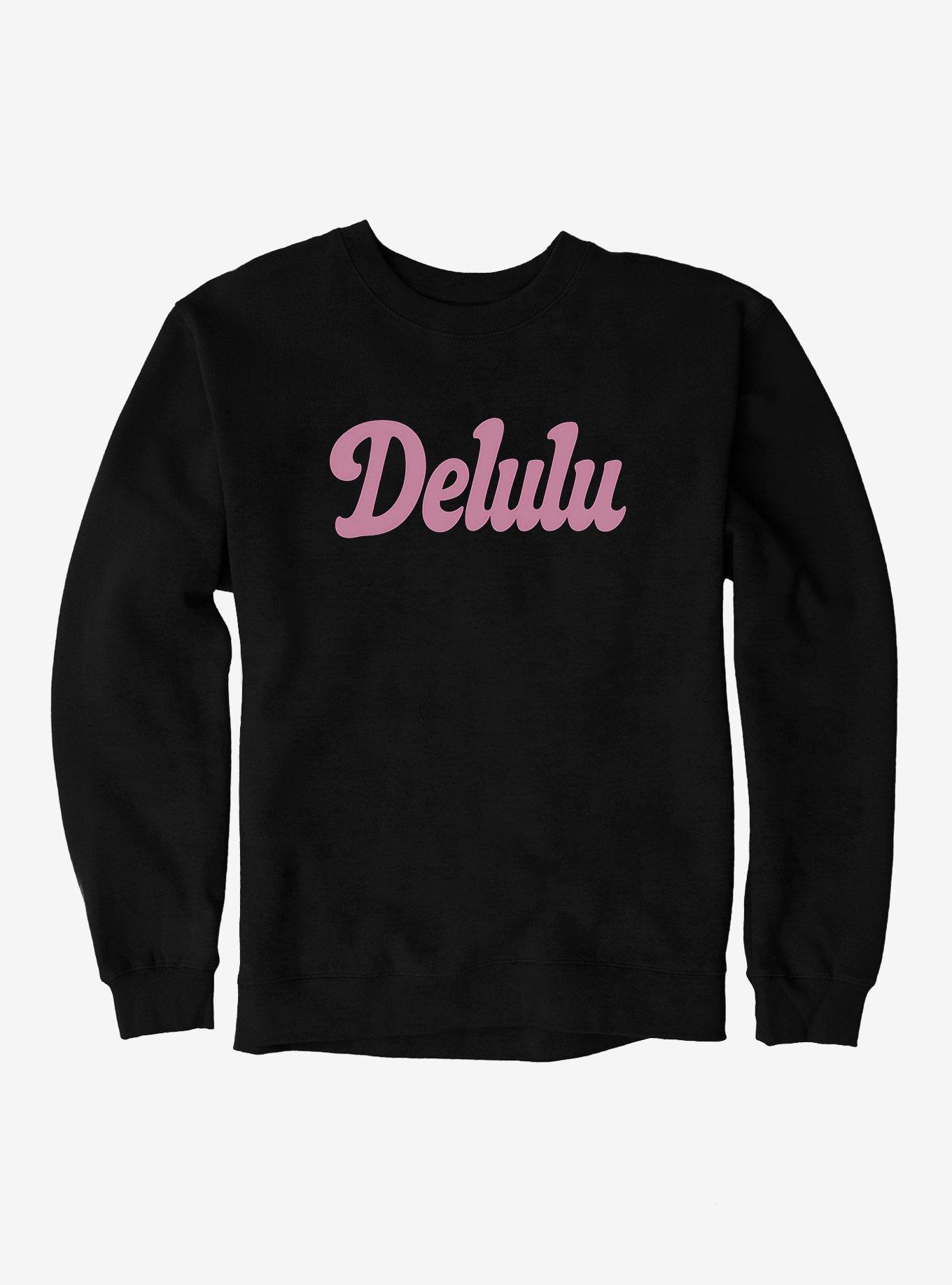 Delulu Sweatshirt, BLACK, hi-res