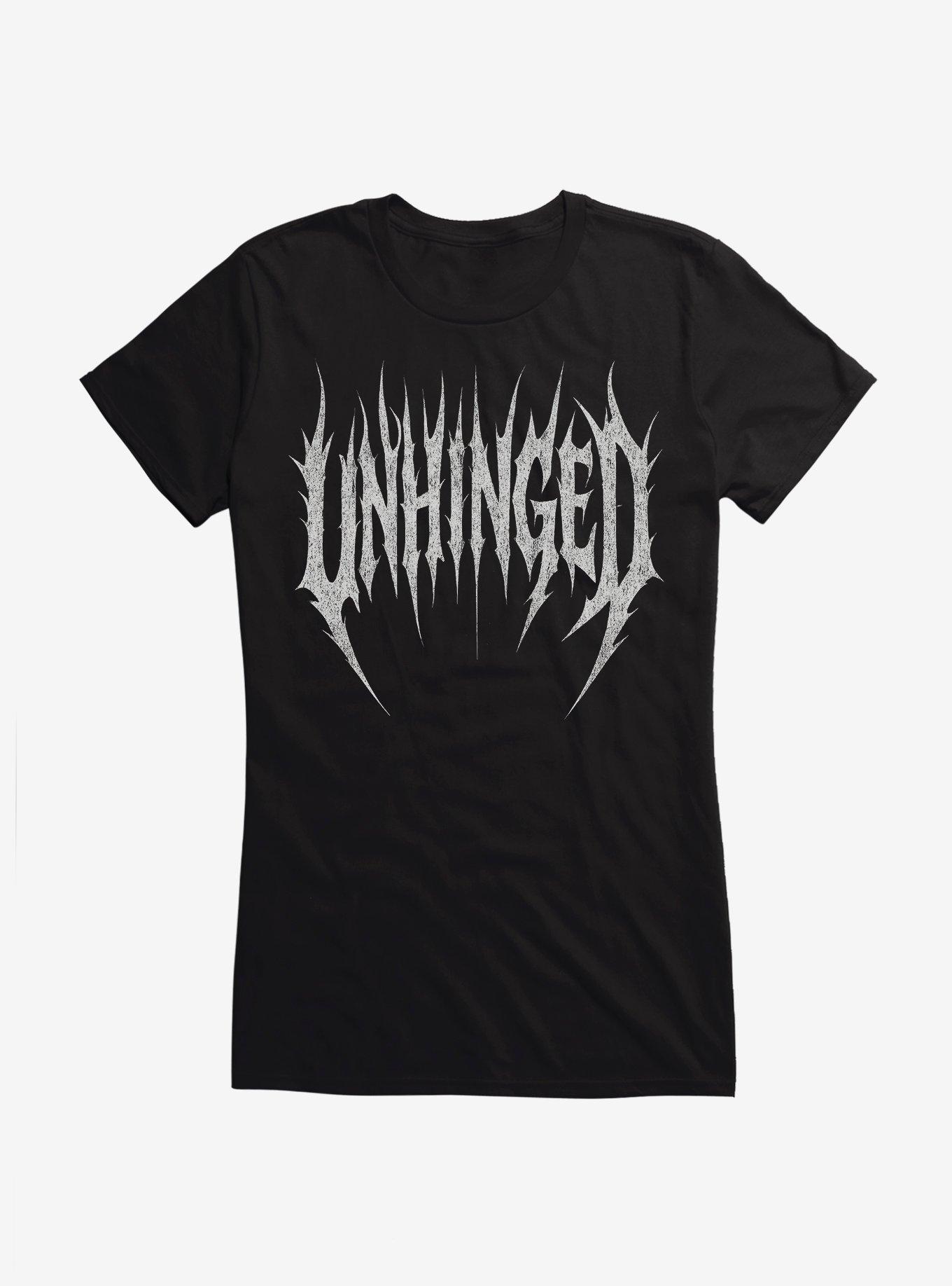 Unhinged Girls T-Shirt, BLACK, hi-res