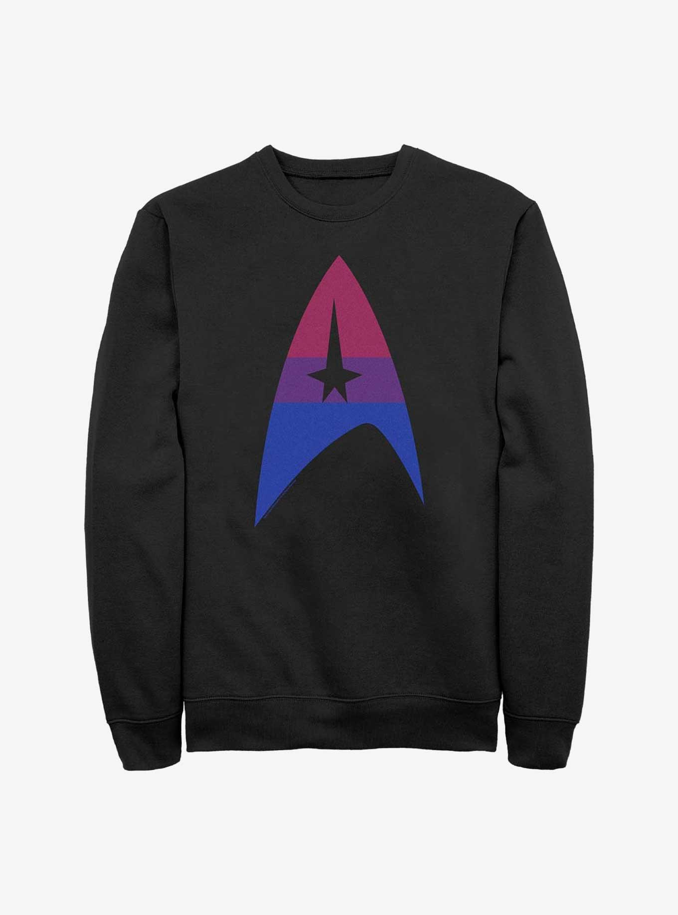 Star Trek Bisexual Flag Logo Sweatshirt, , hi-res