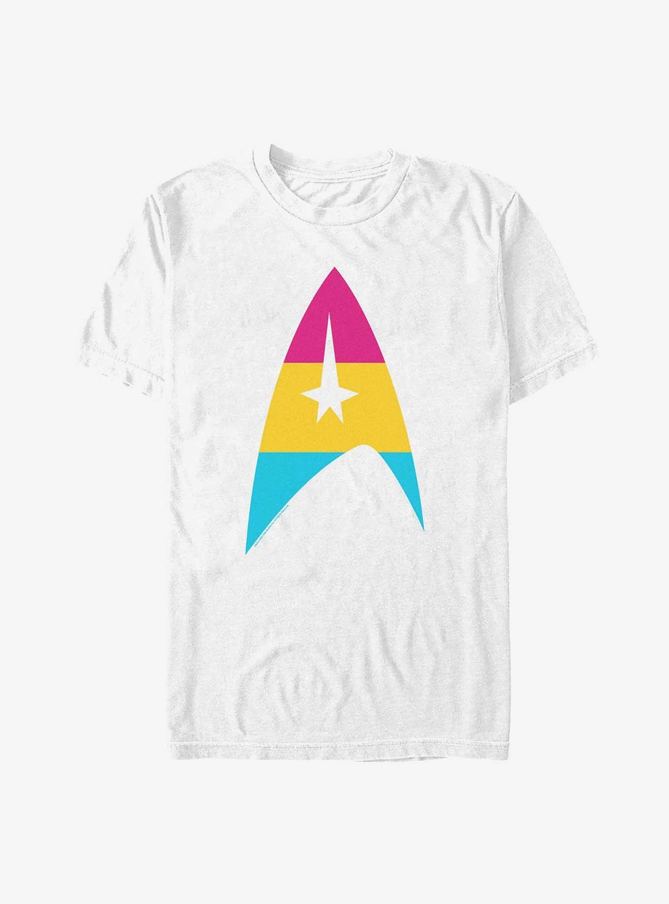 Star Trek Pan Flag Logo T-Shirt, , hi-res