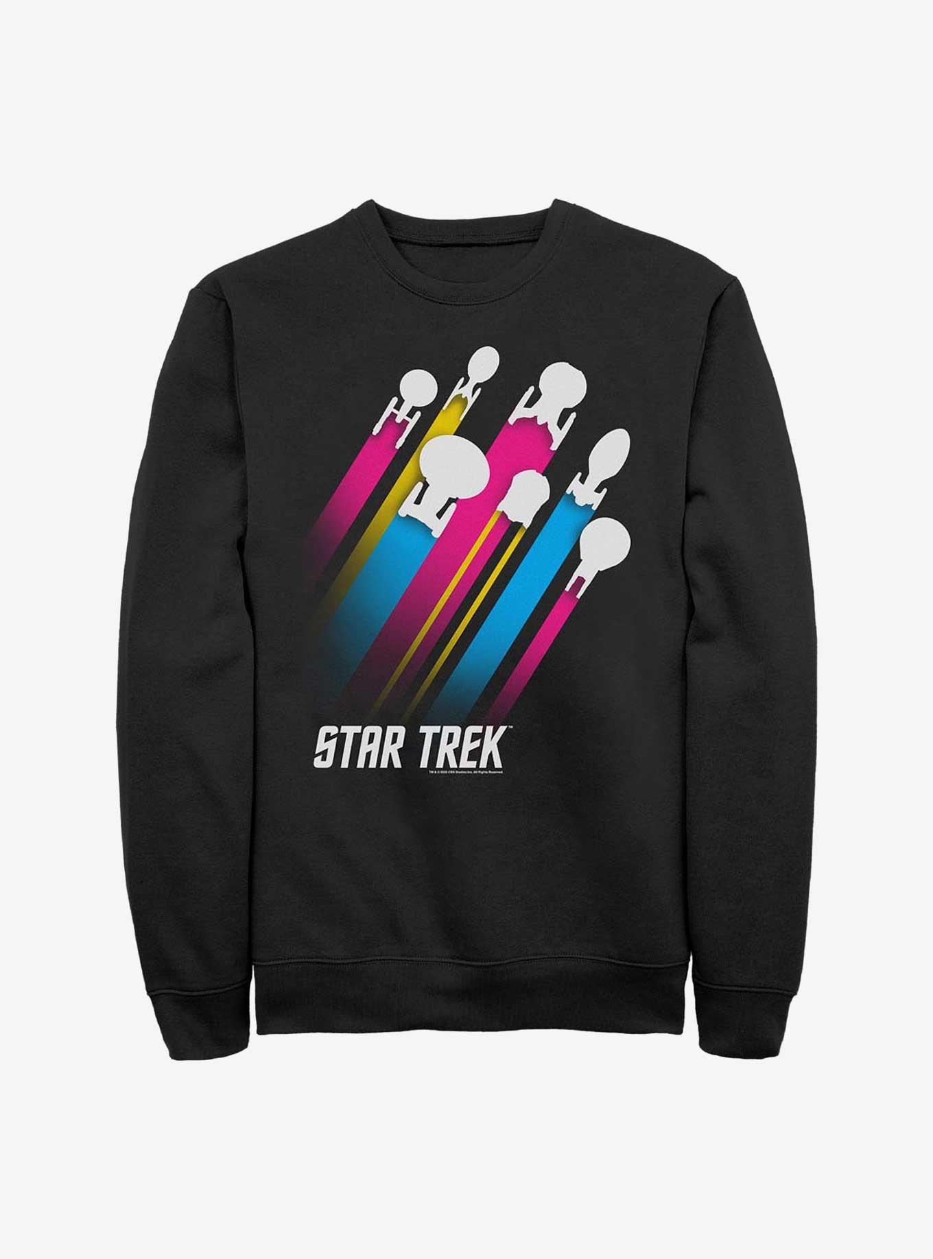 Star Trek Pan Pride Fleet Stripes Sweatshirt, , hi-res