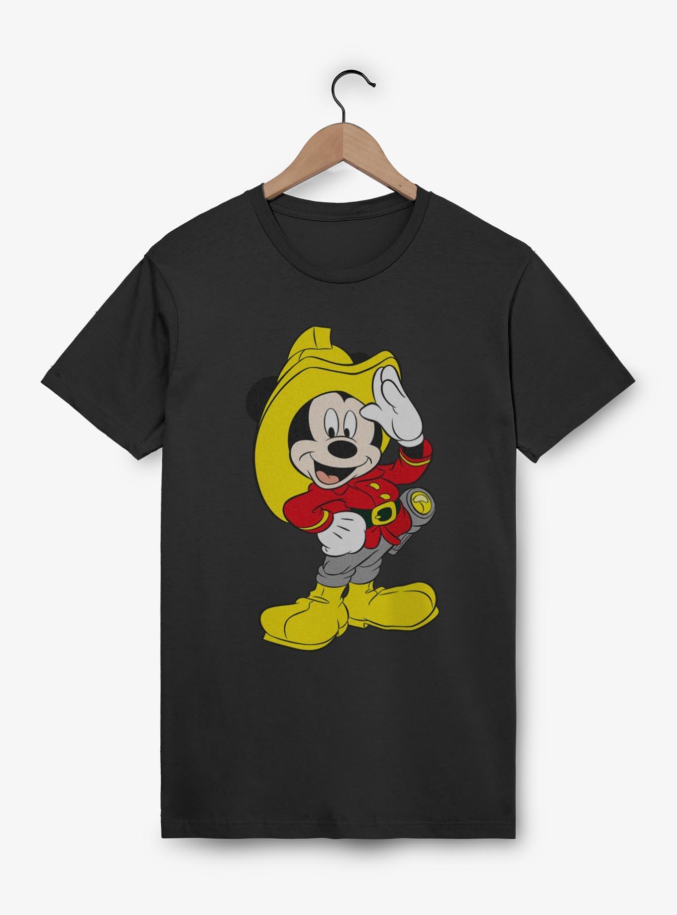 Disney Mickey Mouse Firefighter T-Shirt, BLACK, hi-res