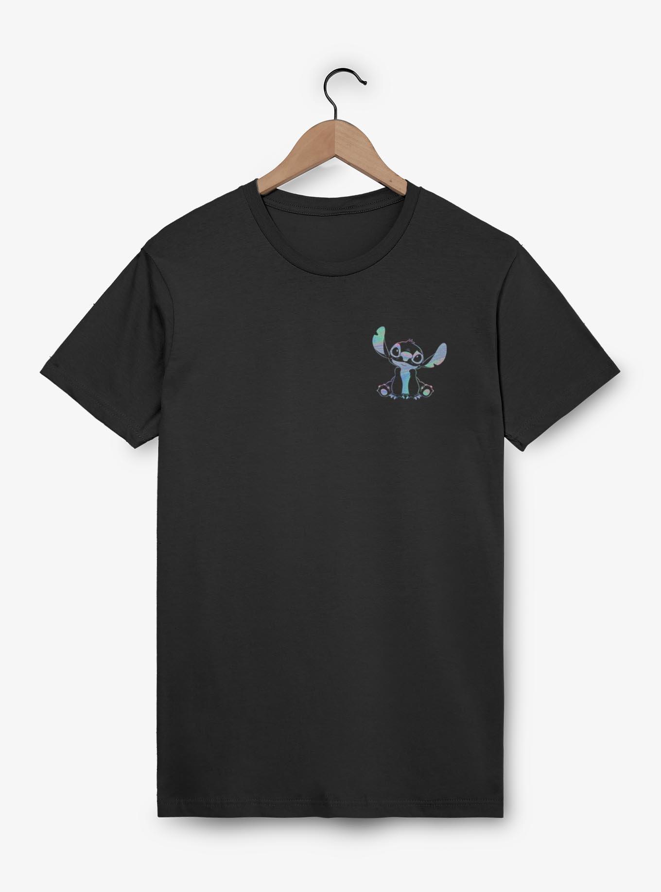 Disney Lilo & Stitch Holographic Stitch Pocket T-Shirt, , hi-res