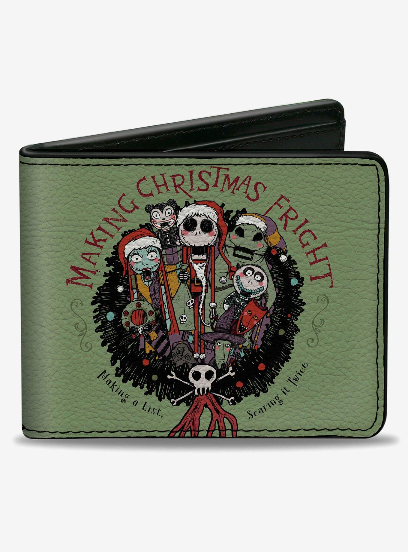 Disney Nightmare Before Christmas Fright Group Pose Bifold Wallet, , hi-res