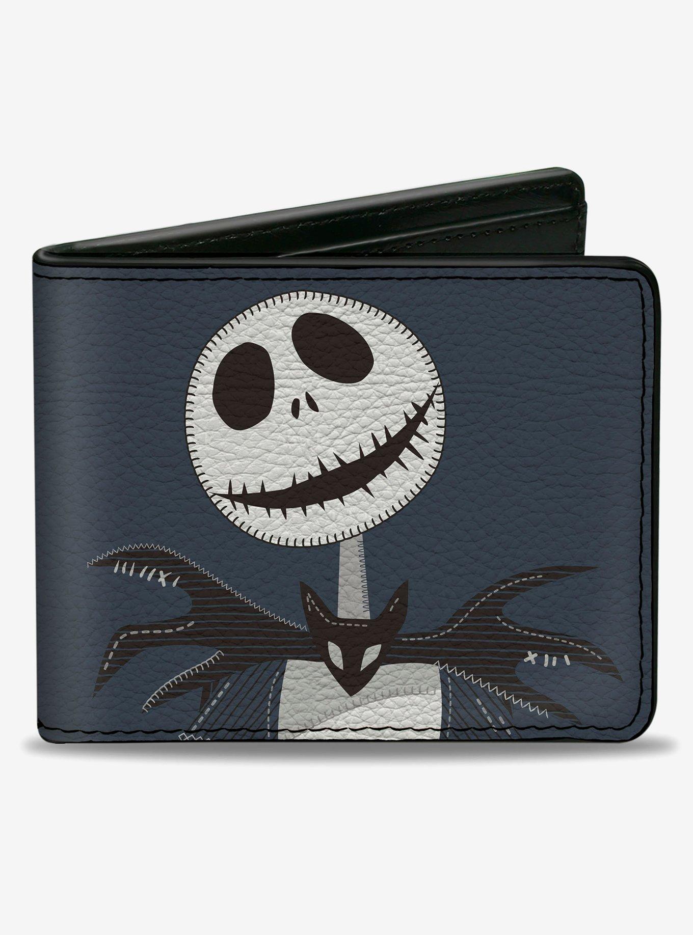 Disney Nightmare Before Christmas Jack and Zero Pose Bifold Wallet, , hi-res
