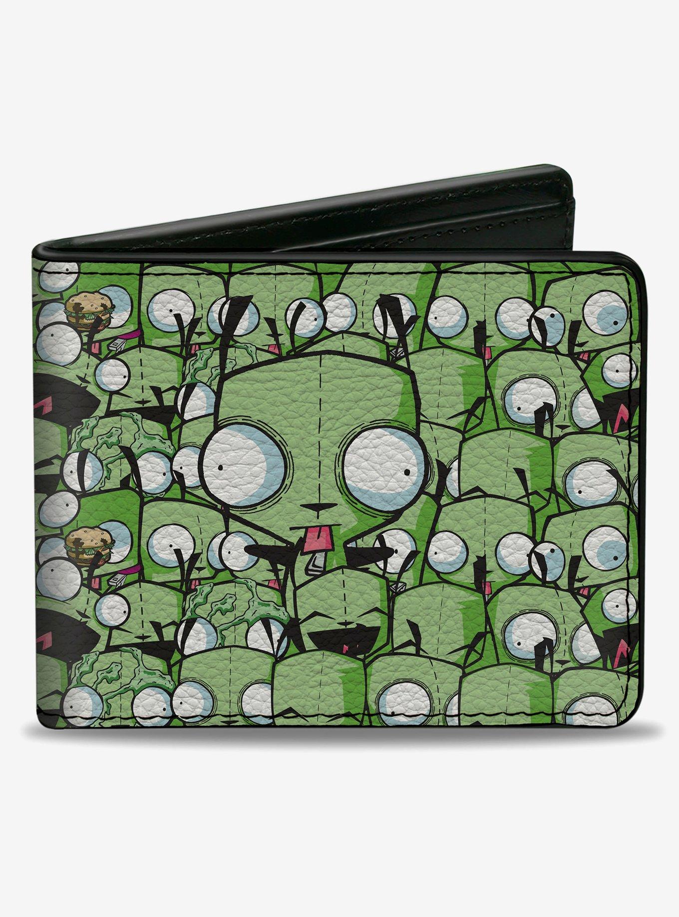 Invader Zim GIR Poses Stacked Bifold Wallet, , hi-res