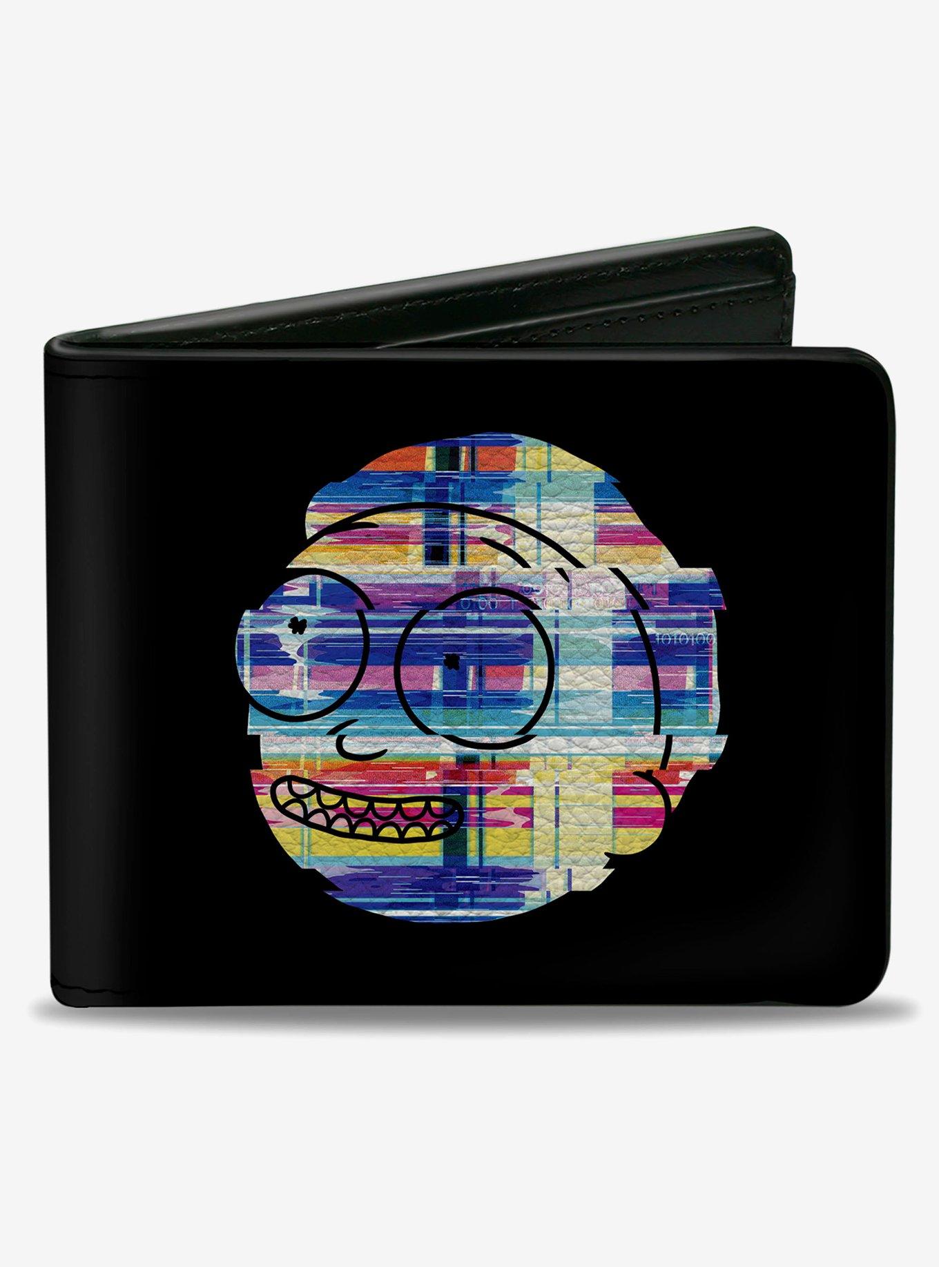 Rick and Morty Static Faces Multi Bifold Wallet, , hi-res