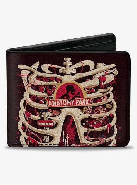 Rick and Morty Anatomy Park Rib Cage Scene Bifold Wallet | Hot Topic