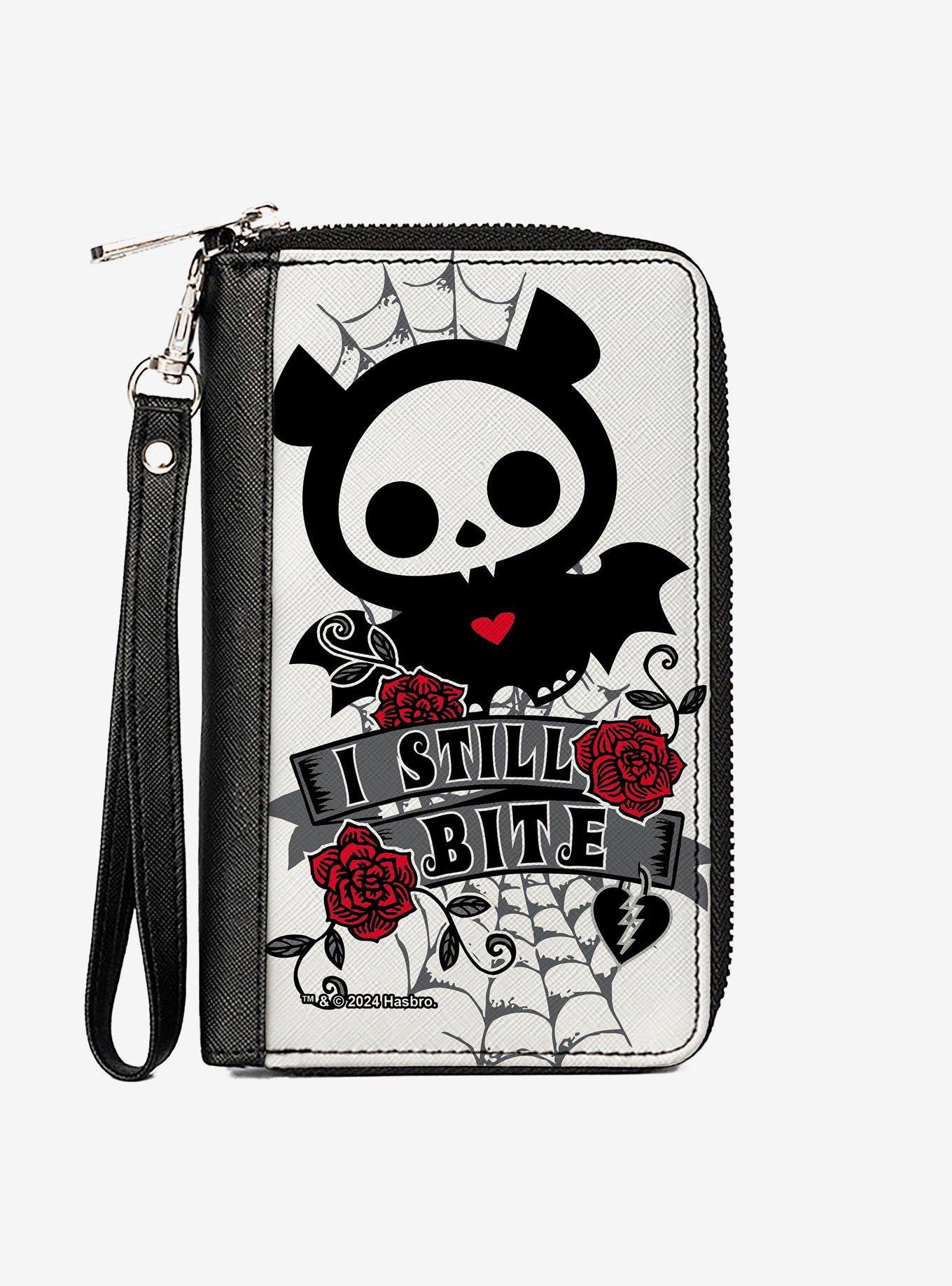 Skelanimals Diego The Bat I Still Bite Pose Zip Around Wallet, , hi-res