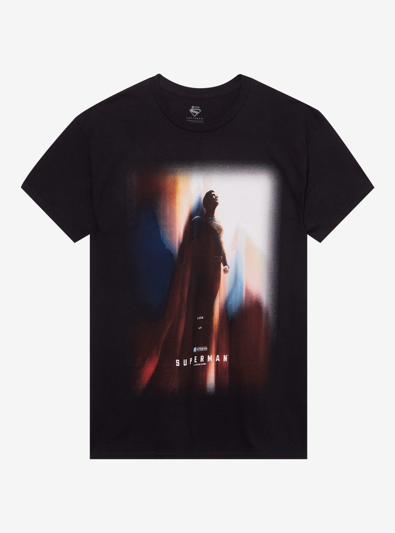 DC Comics Superman Look Up Movie Poster T-Shirt, , hi-res