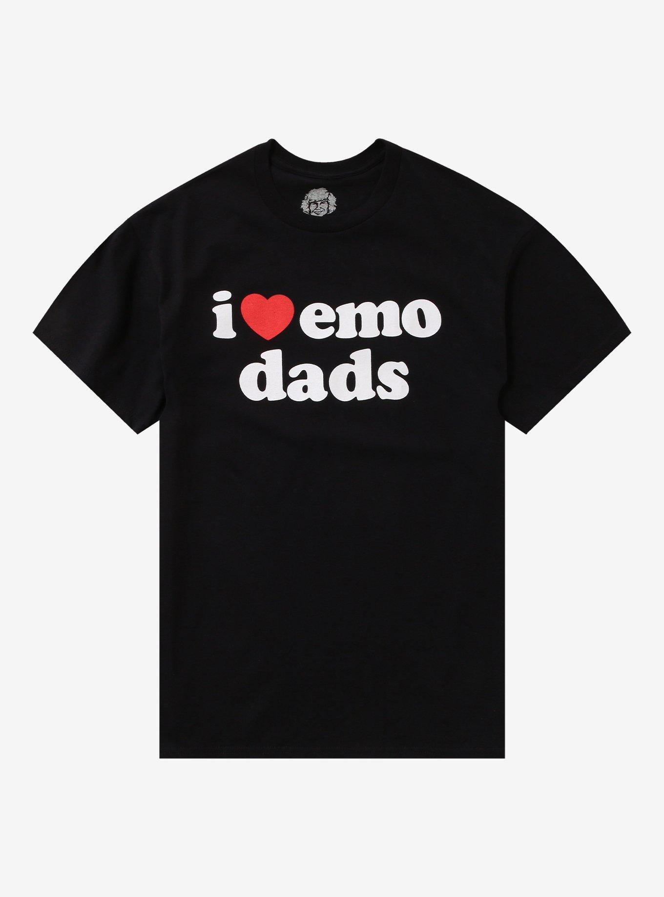 I Heart Emo Dads T-Shirt By Danny Duncan