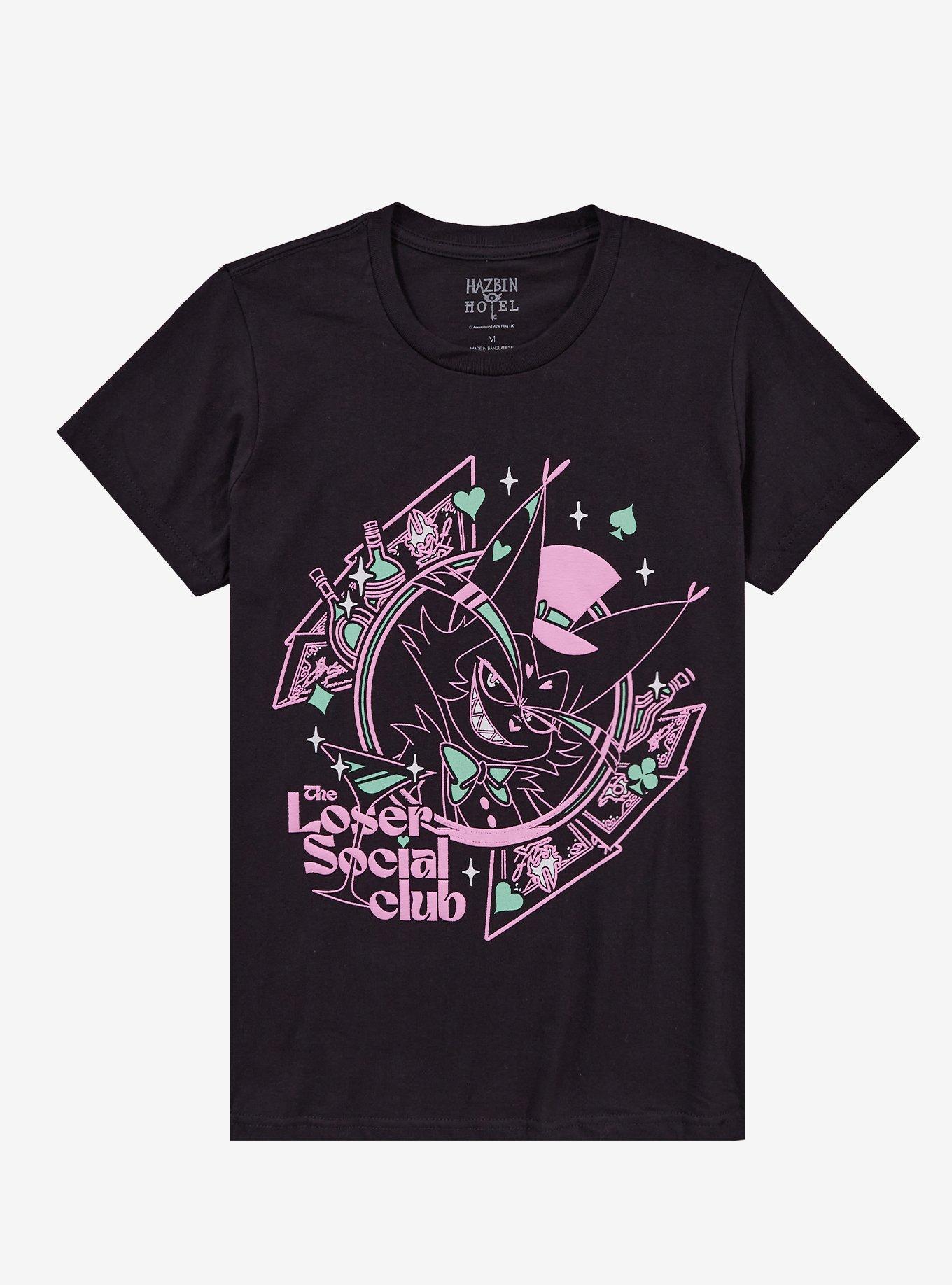 Hazbin Hotel Husk Loser Social Club T-Shirt, , hi-res