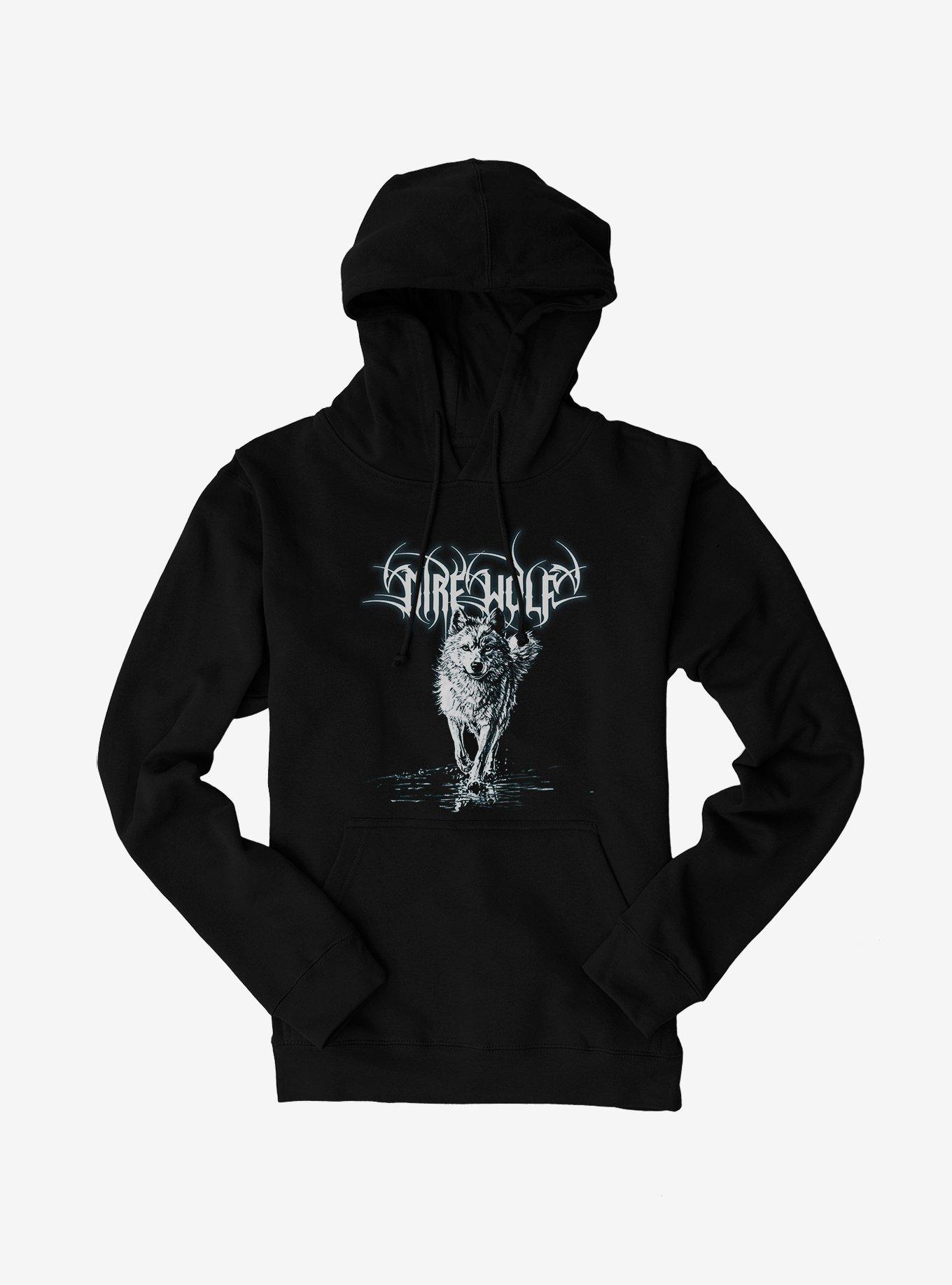 Dire Wolf Hoodie, BLACK, hi-res
