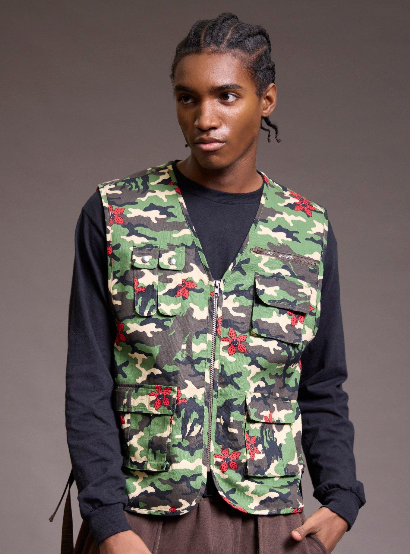 Stranger Things Demogorgon Camouflage Vest, , hi-res