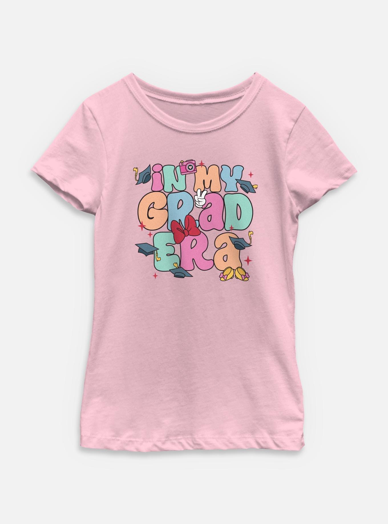 Disney Minnie Mouse In My Grad Era Youth Girls T-Shirt, , hi-res