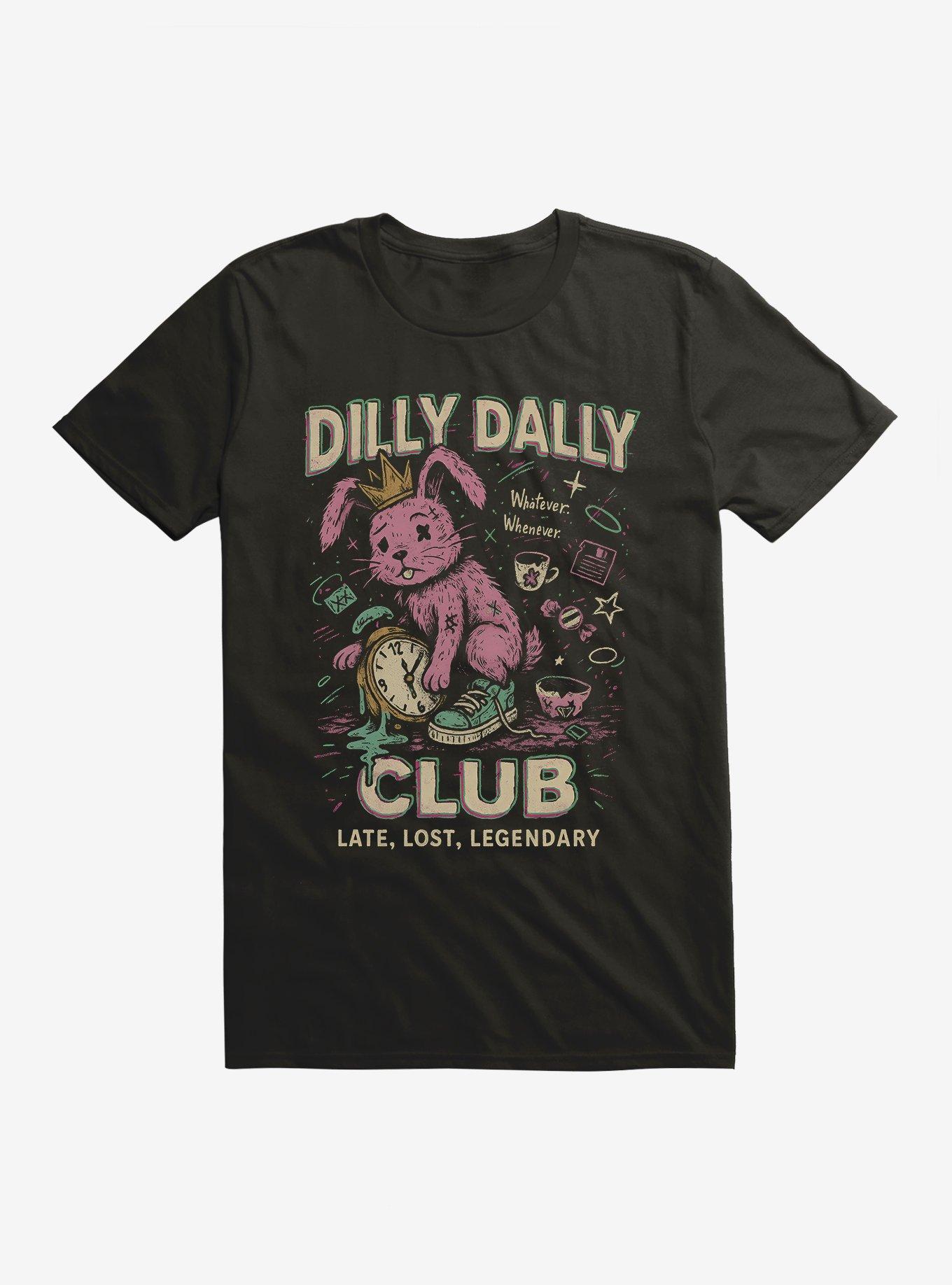 Dilly Dally Club T-Shirt, BLACK, hi-res