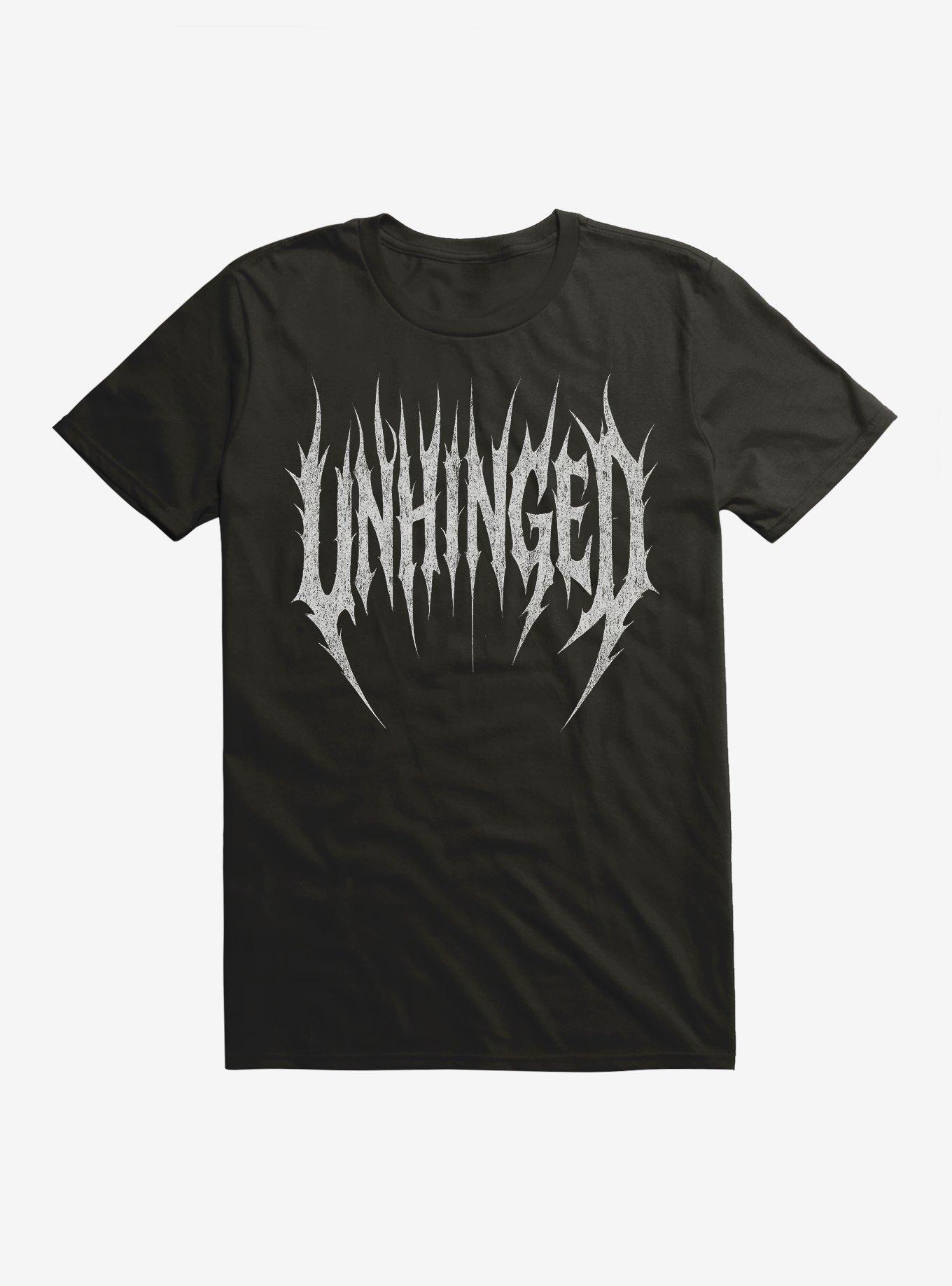 Unhinged T-Shirt, BLACK, hi-res
