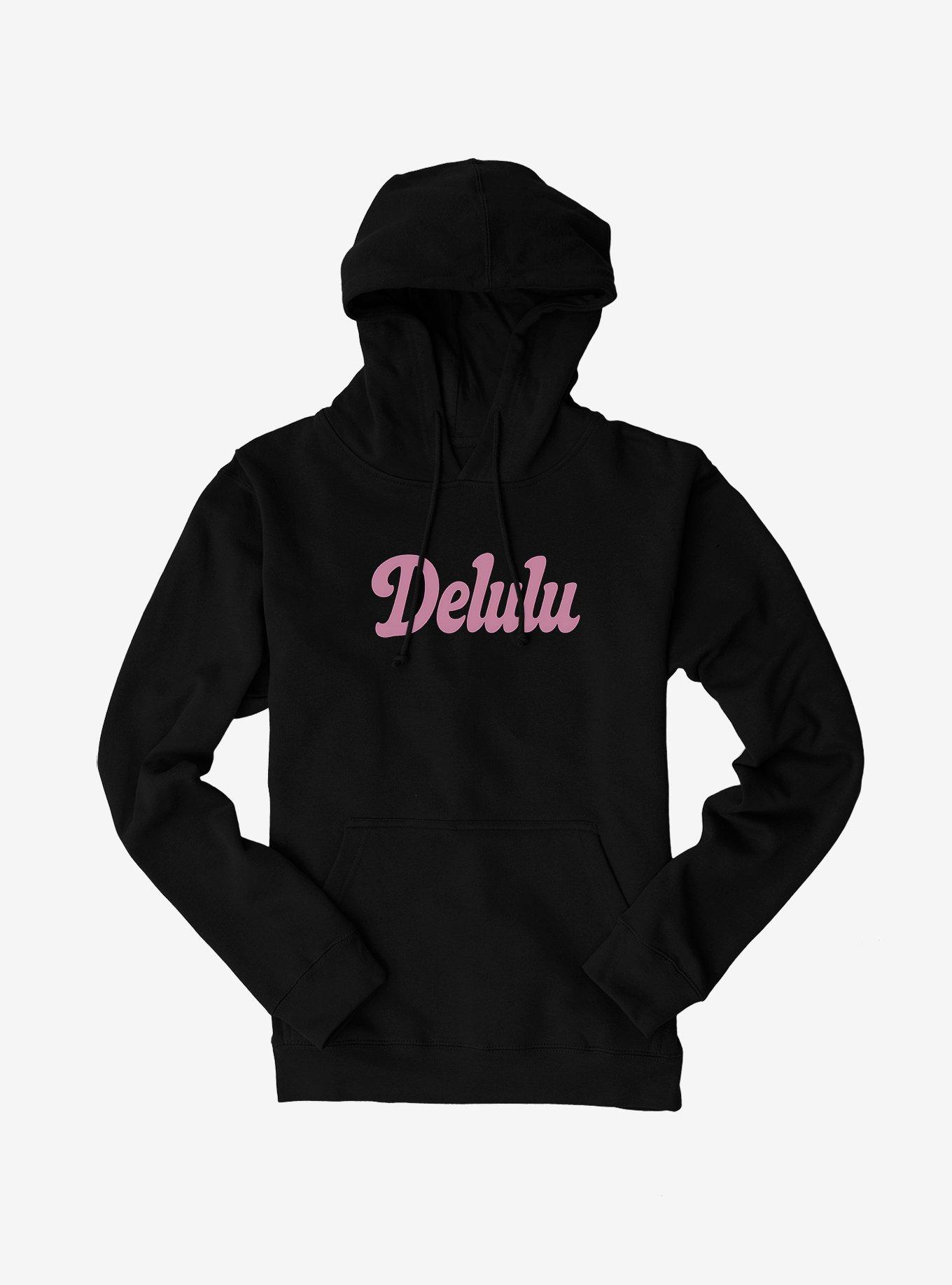 Delulu Hoodie, BLACK, hi-res