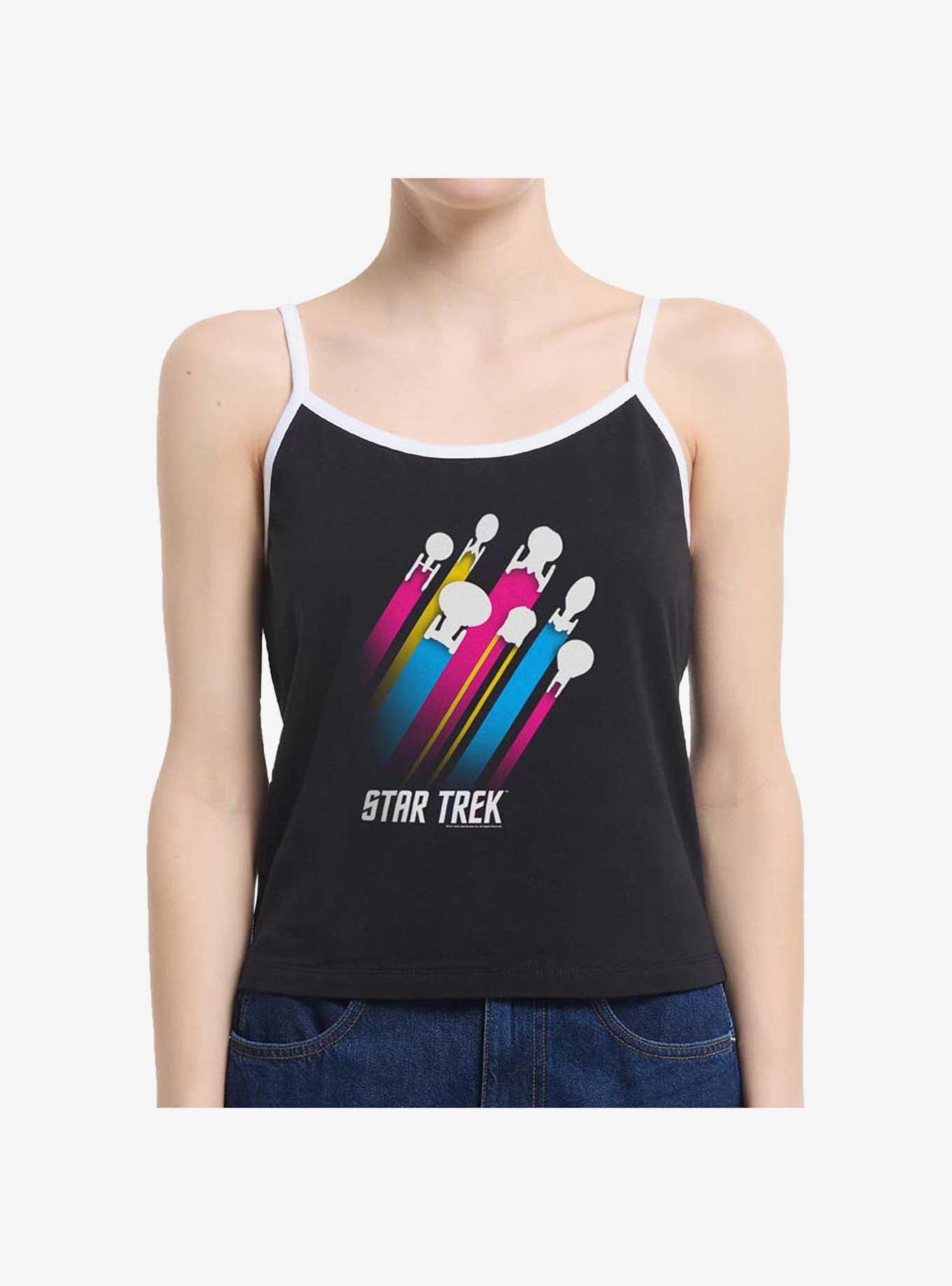 Star Trek Pan Pride Fleet Stripes Girls Cami Tank, , hi-res