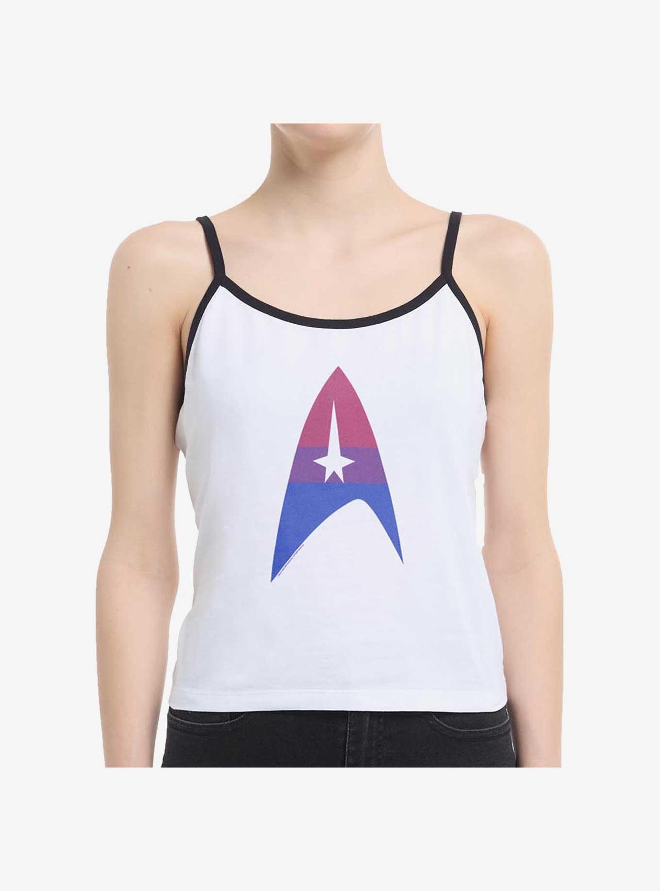 Star Trek Bisexual Flag Logo Girls Cami Tank, , hi-res