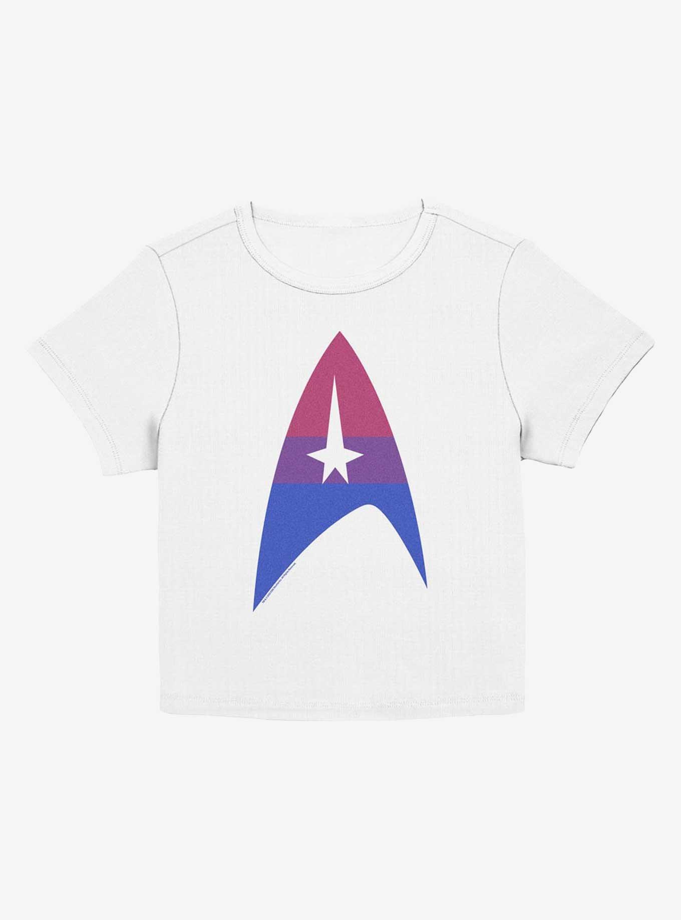 Star Trek Bisexual Flag Logo Girls Baby T-Shirt, , hi-res